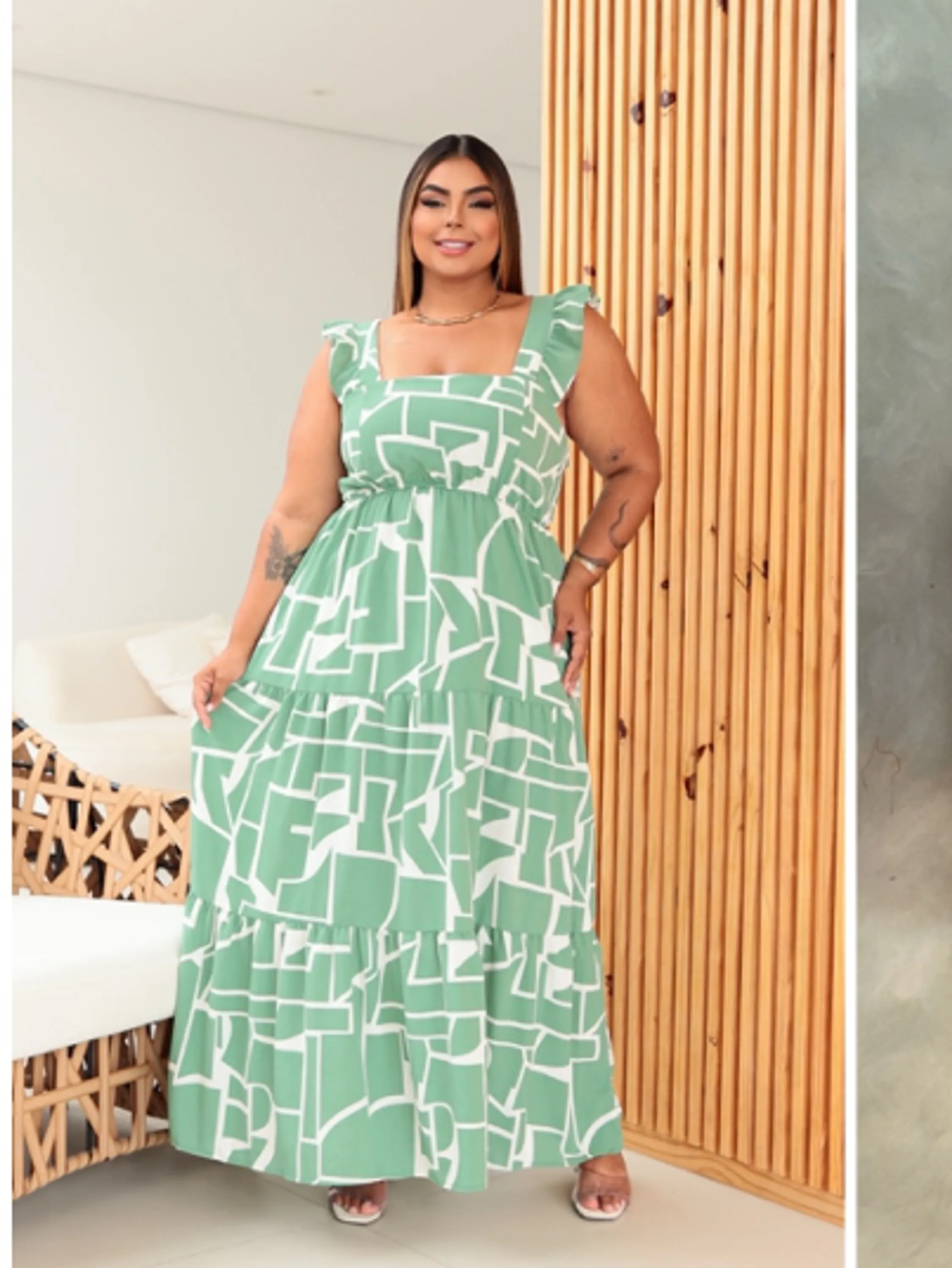 Vestido Plus size estampas variadas (42)