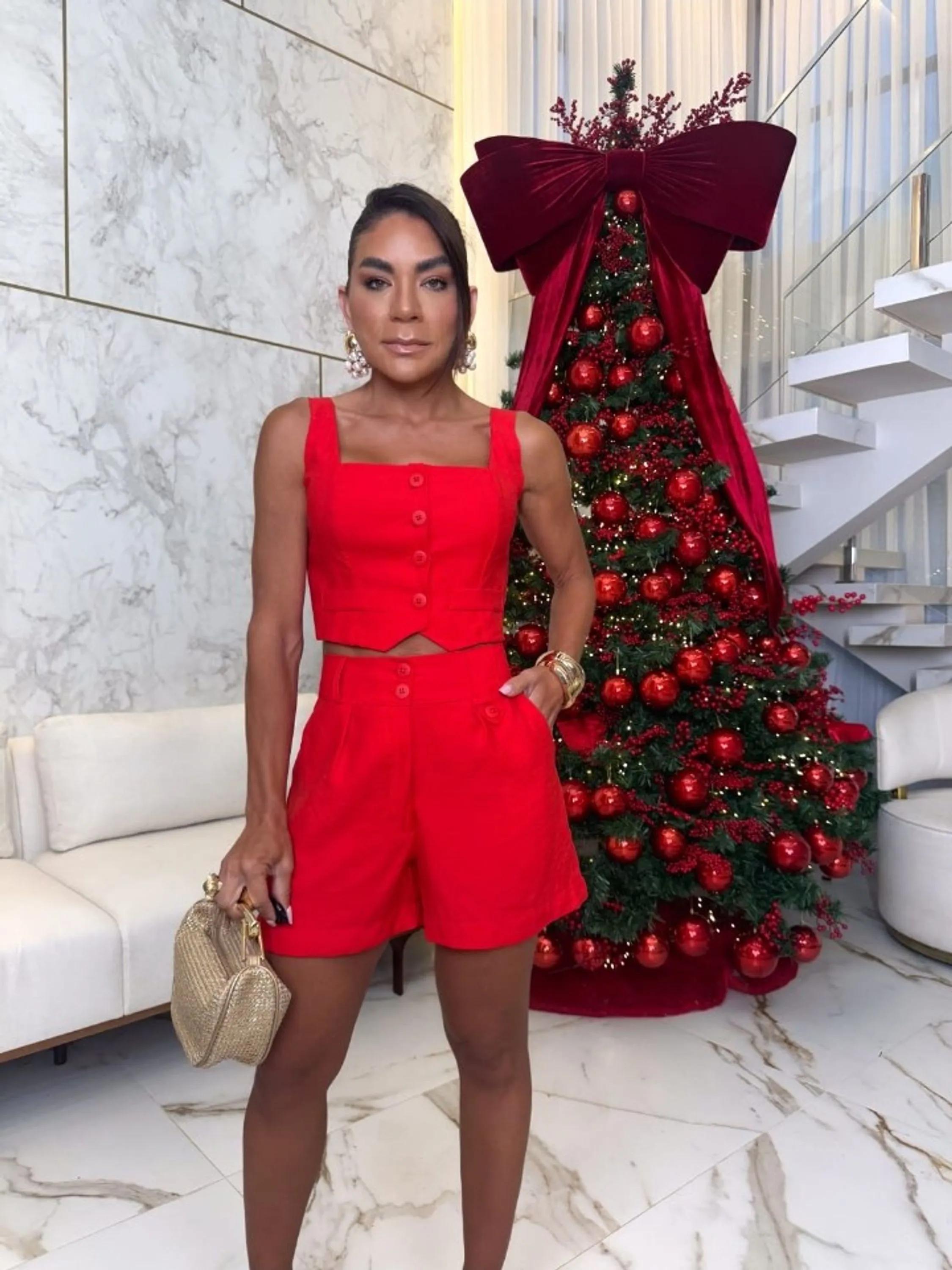 Conjunto feminino shorts e blusinha regata (12)