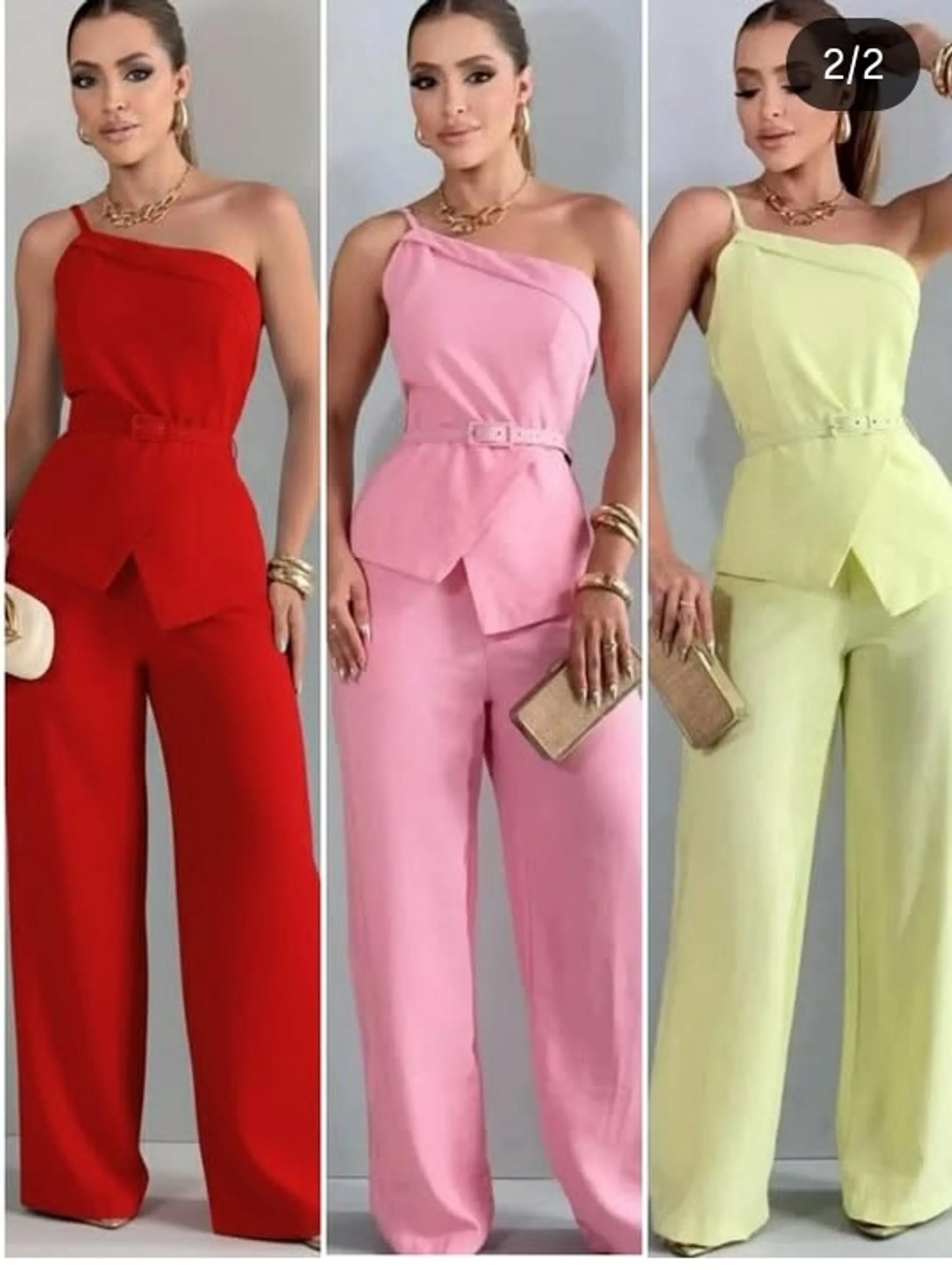 Conjunto de calça e blusinha com bojo feminino (14)