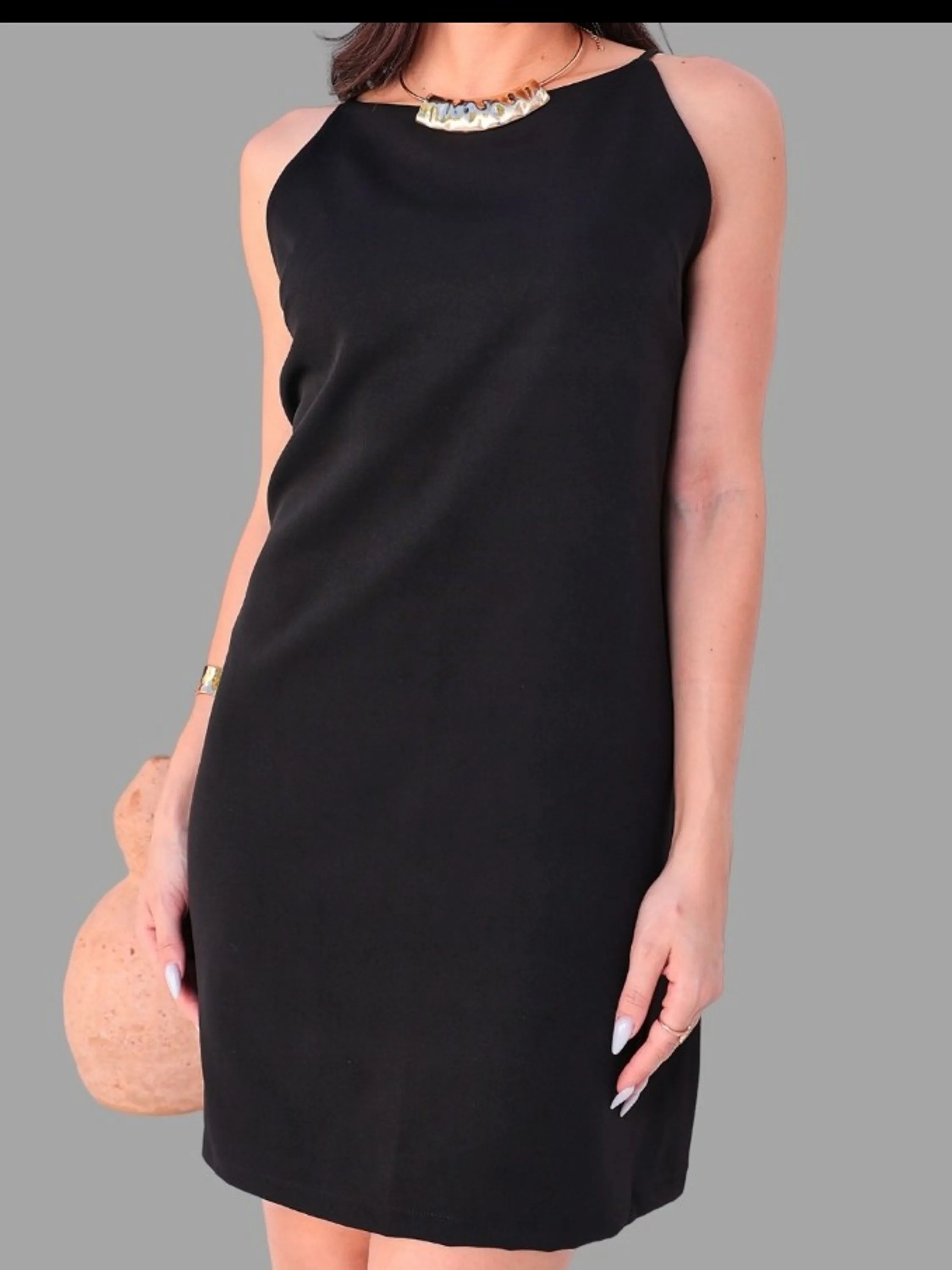 Vestido social feminino,não acompanha colar (124)