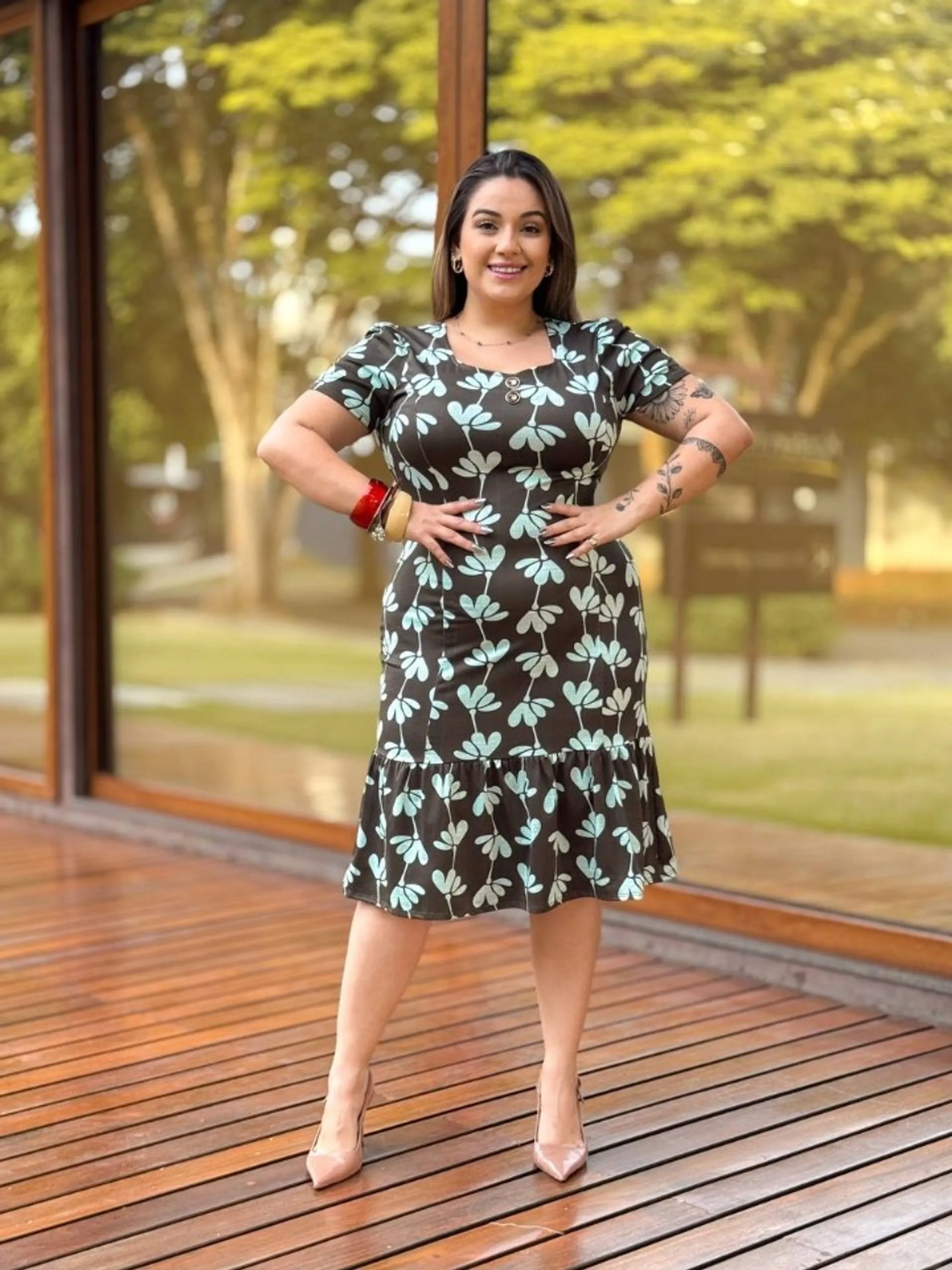 Vestido curta feminino tamanho único (130)