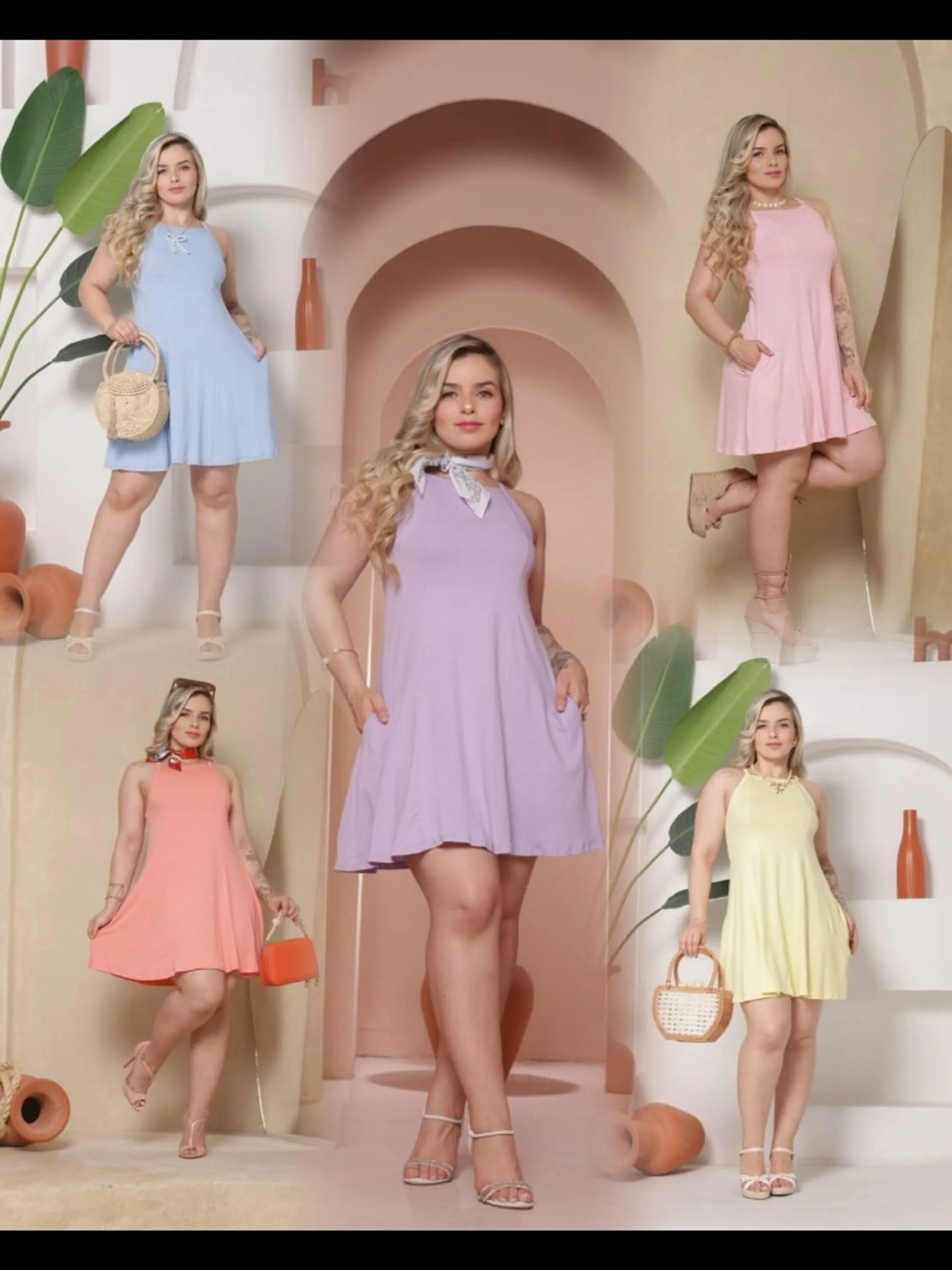 Vestido feminino gode de alça (116)