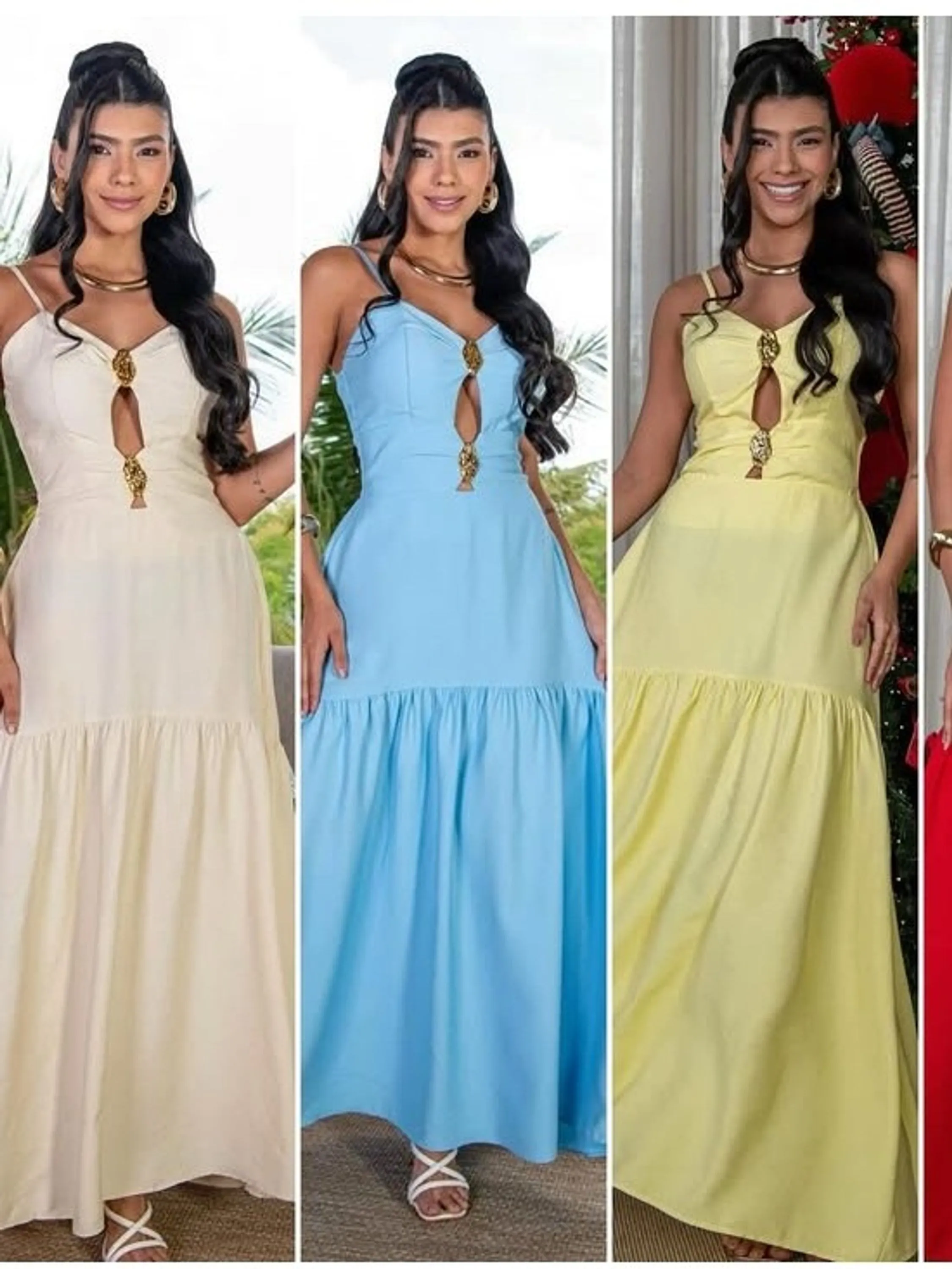 Vestido longo com bojo feminino (14)