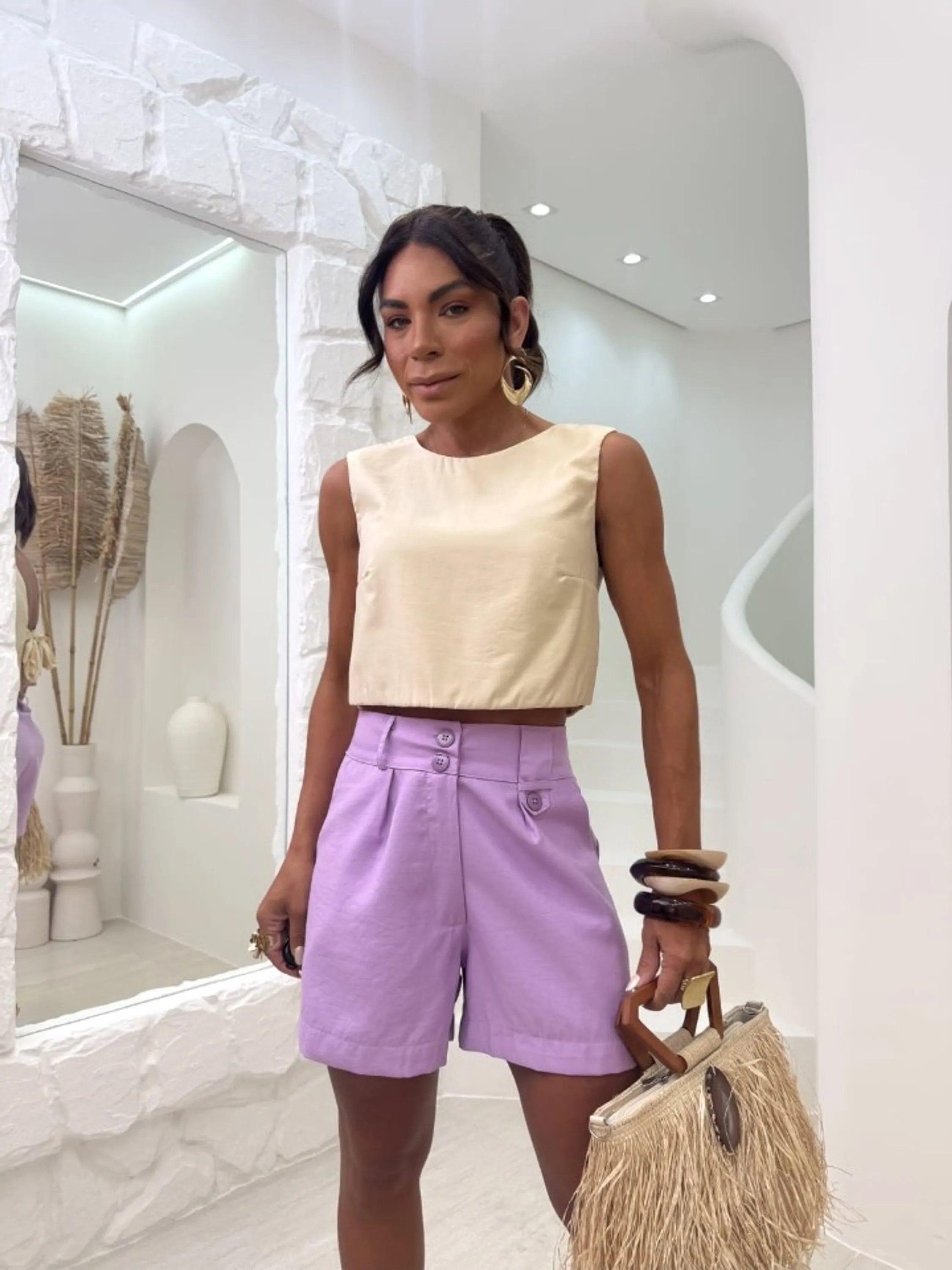 Shorts feminino com bolso lateral (12)