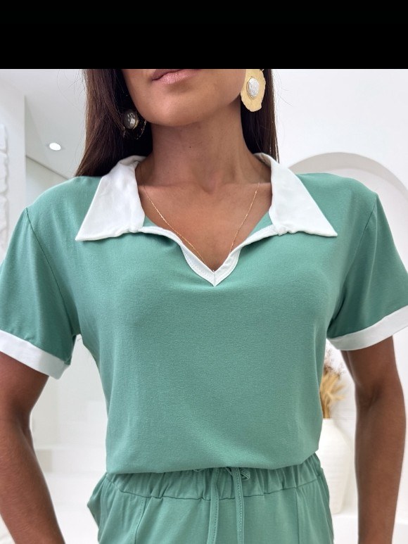 Blusinha de manga com golinha feminina (53)