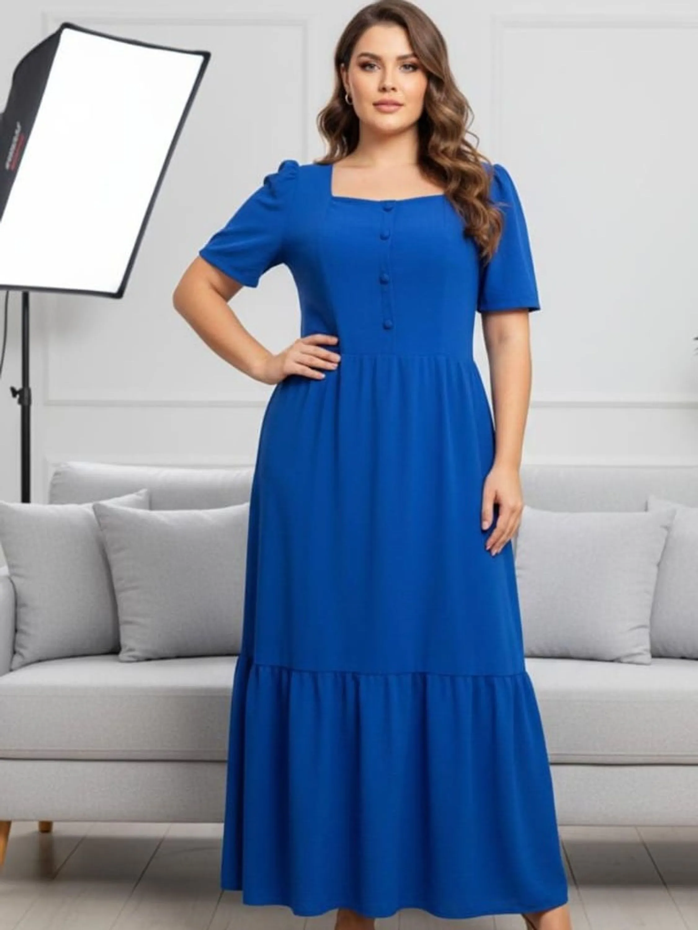 Vestido Plus size feminino