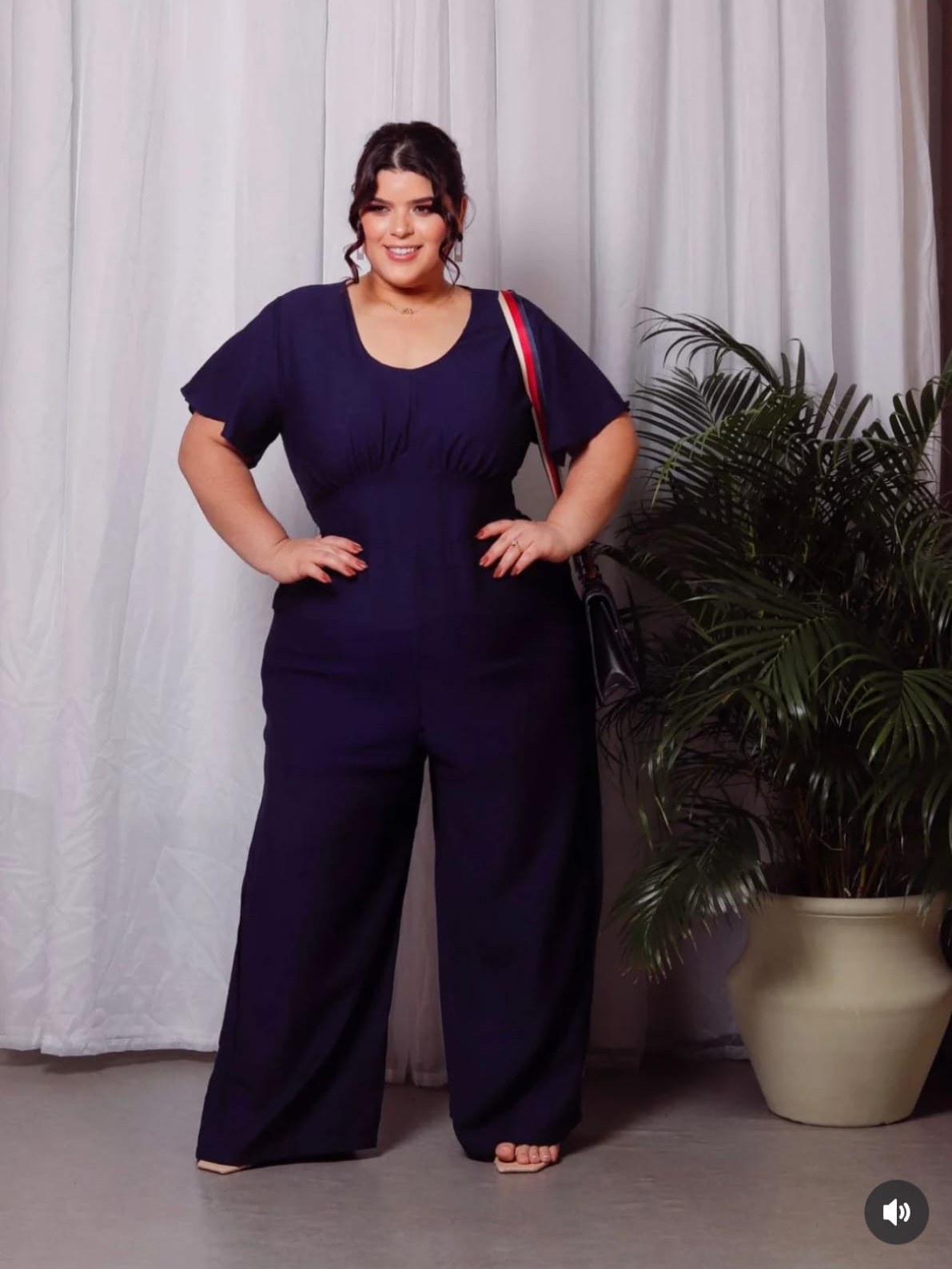 Macacão Longo Plus Size