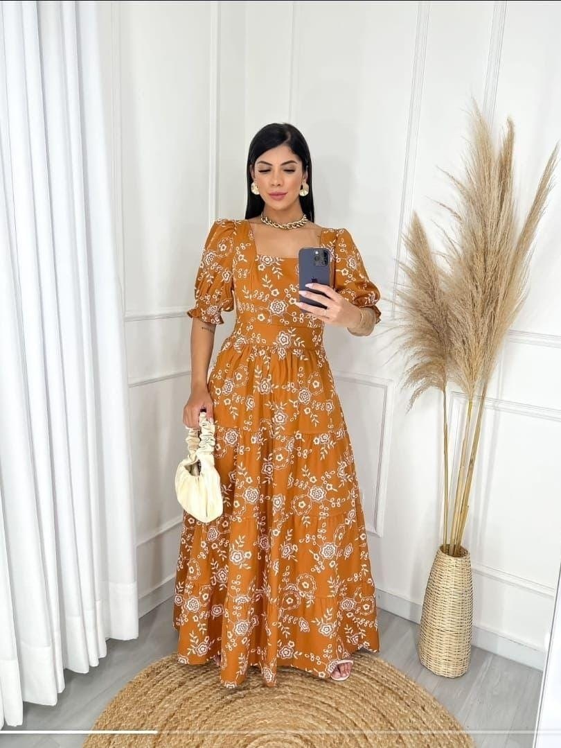 Vestido longo princesa