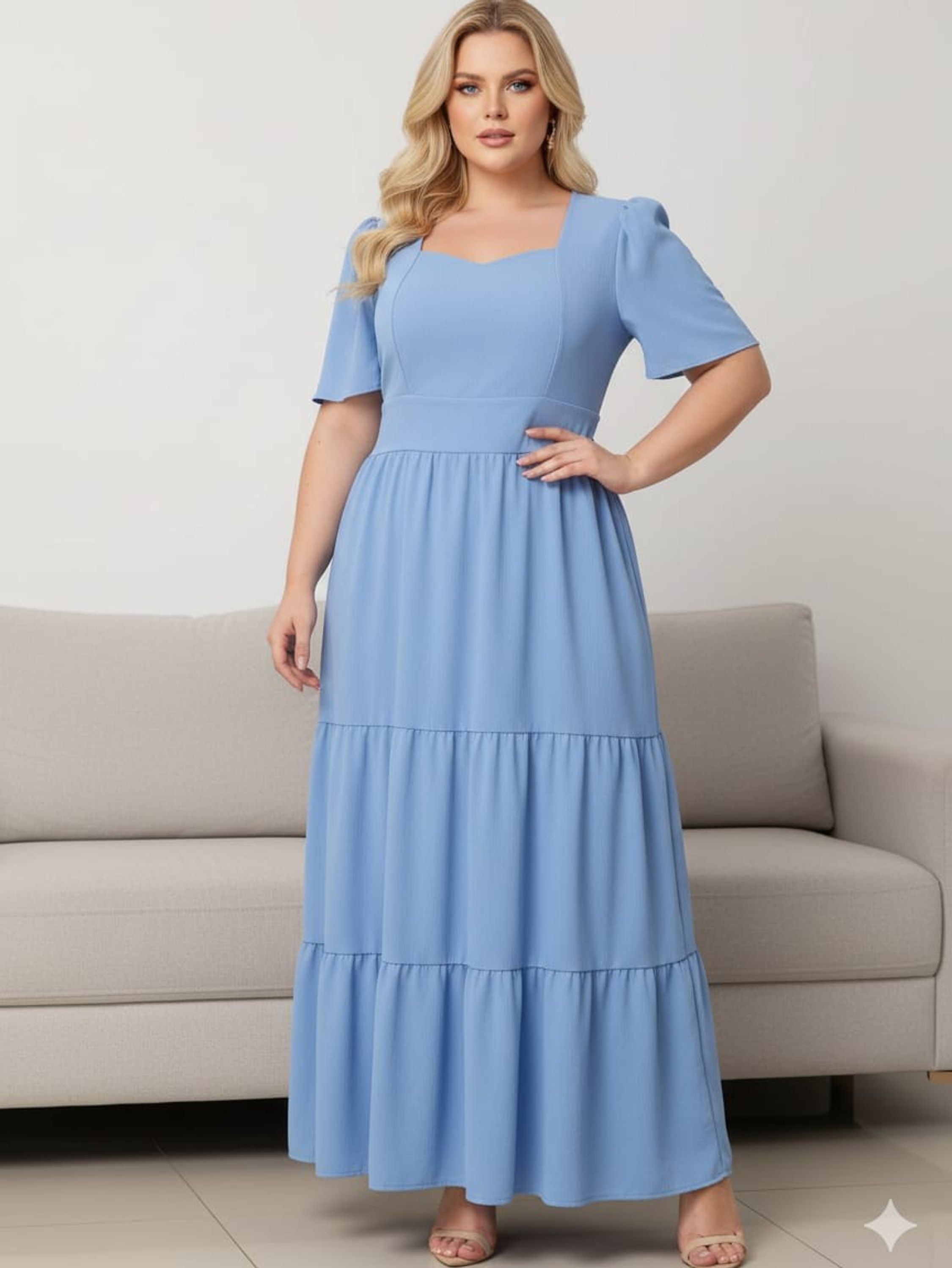 Vestido longo 3 Marias