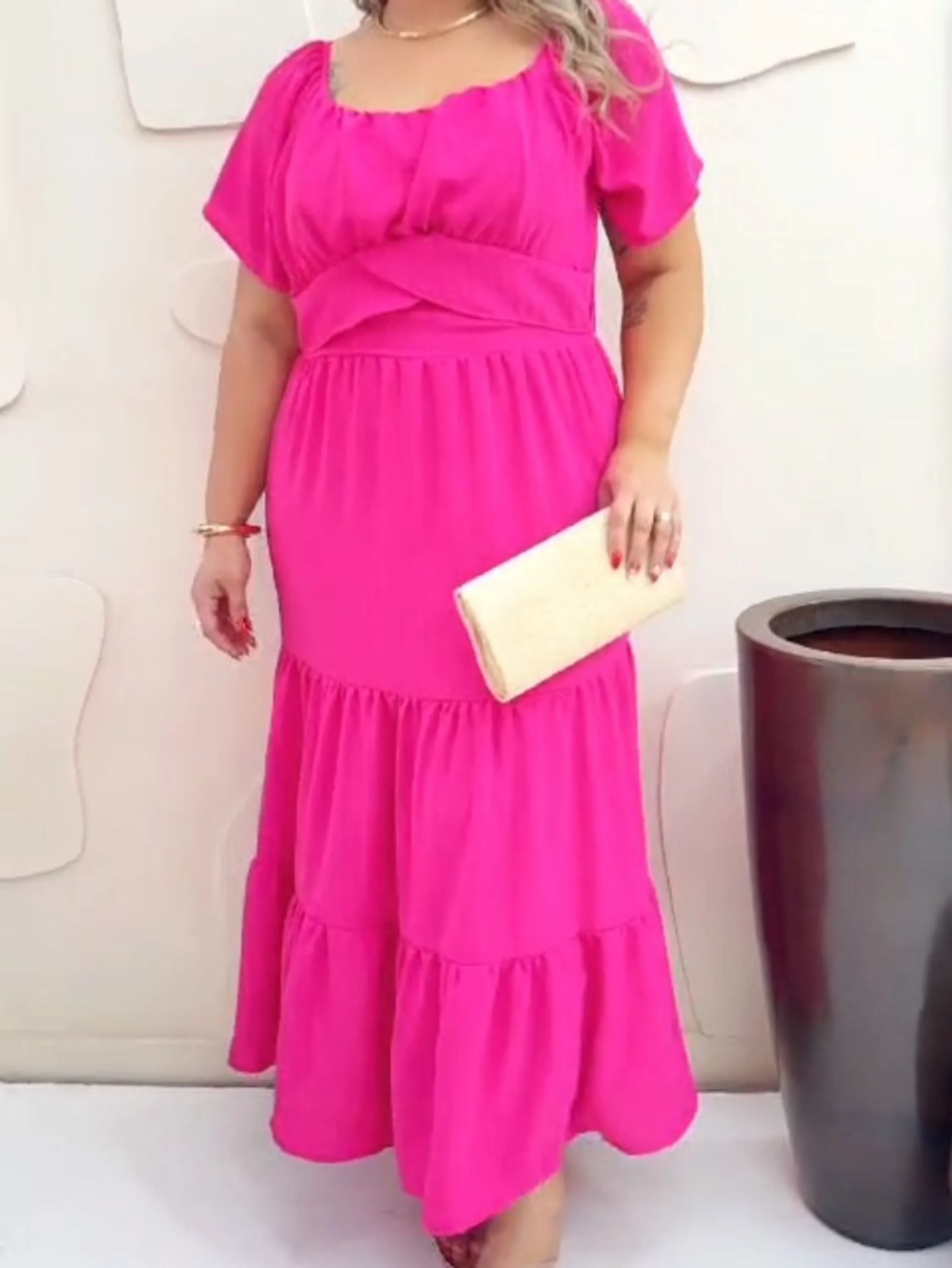 Vestido longo 3 Marias Plus Size