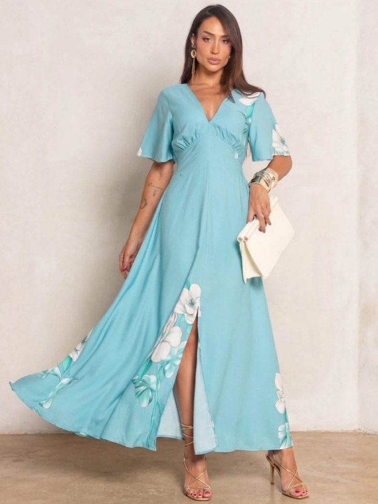 Vestido Longo slim