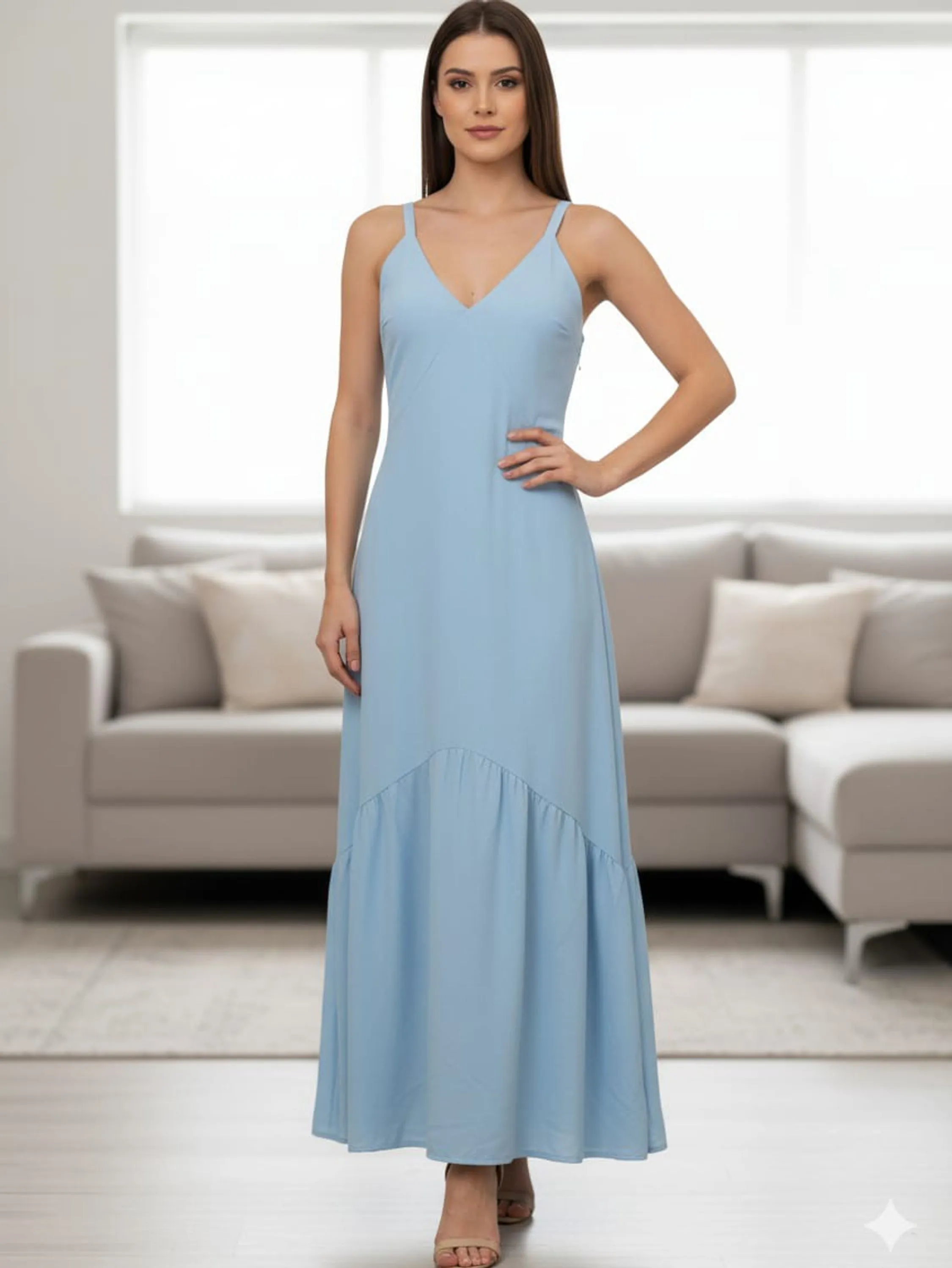 Vestido de alcinha regulavel