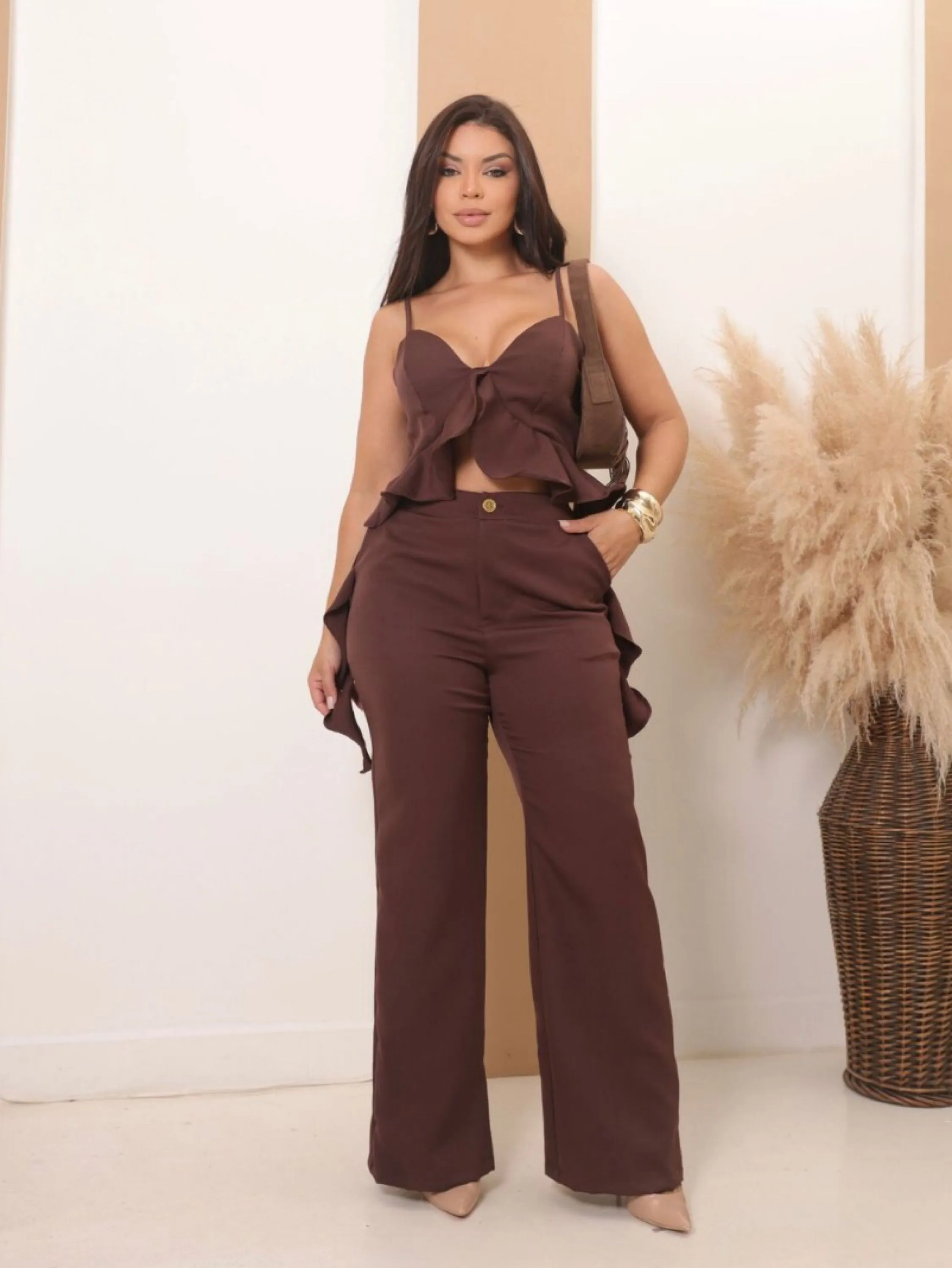 Conjunto Alfaiataria - Olivia