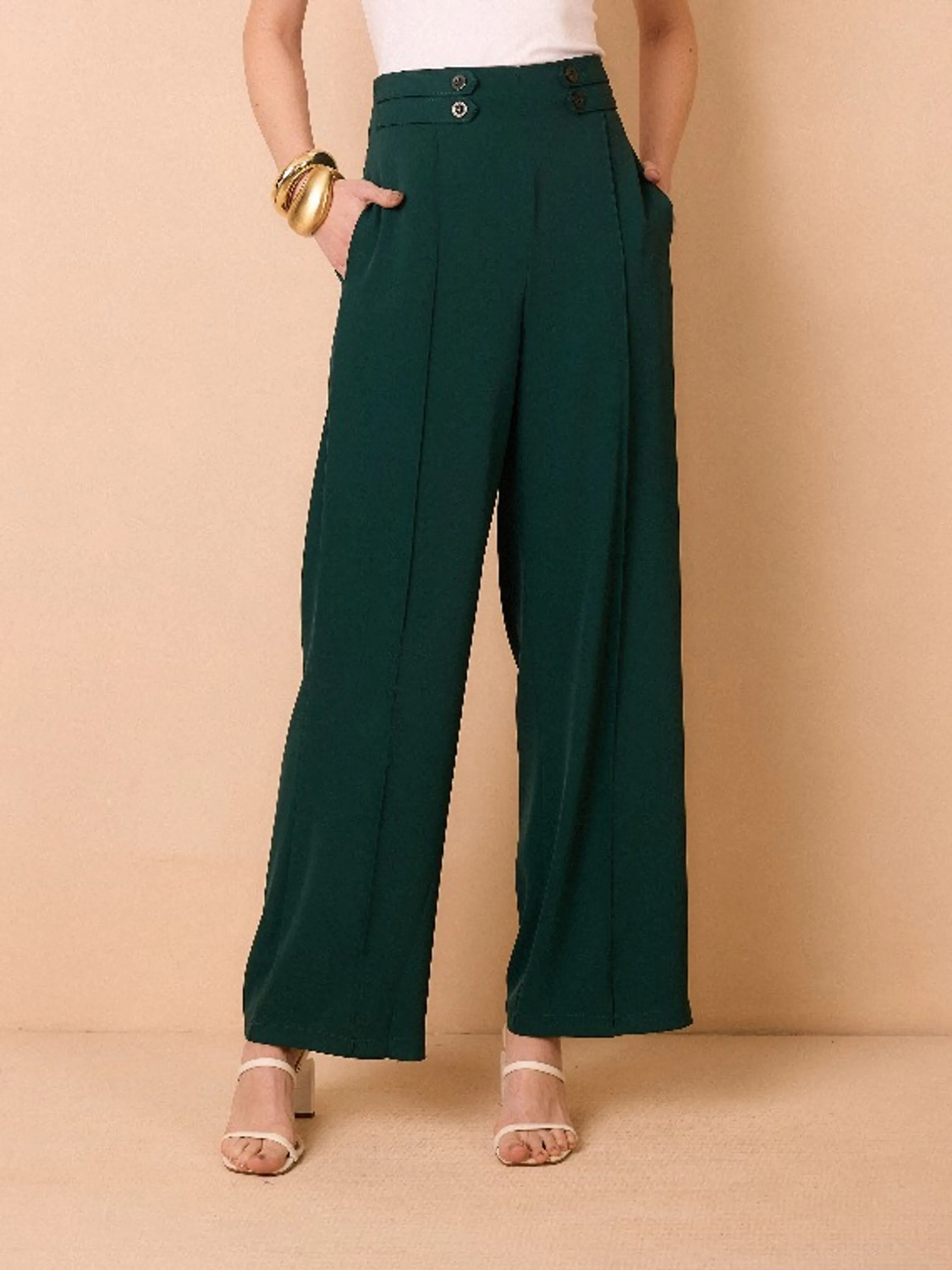 ZH41- Calça Alfaiataria Thay Pantalona