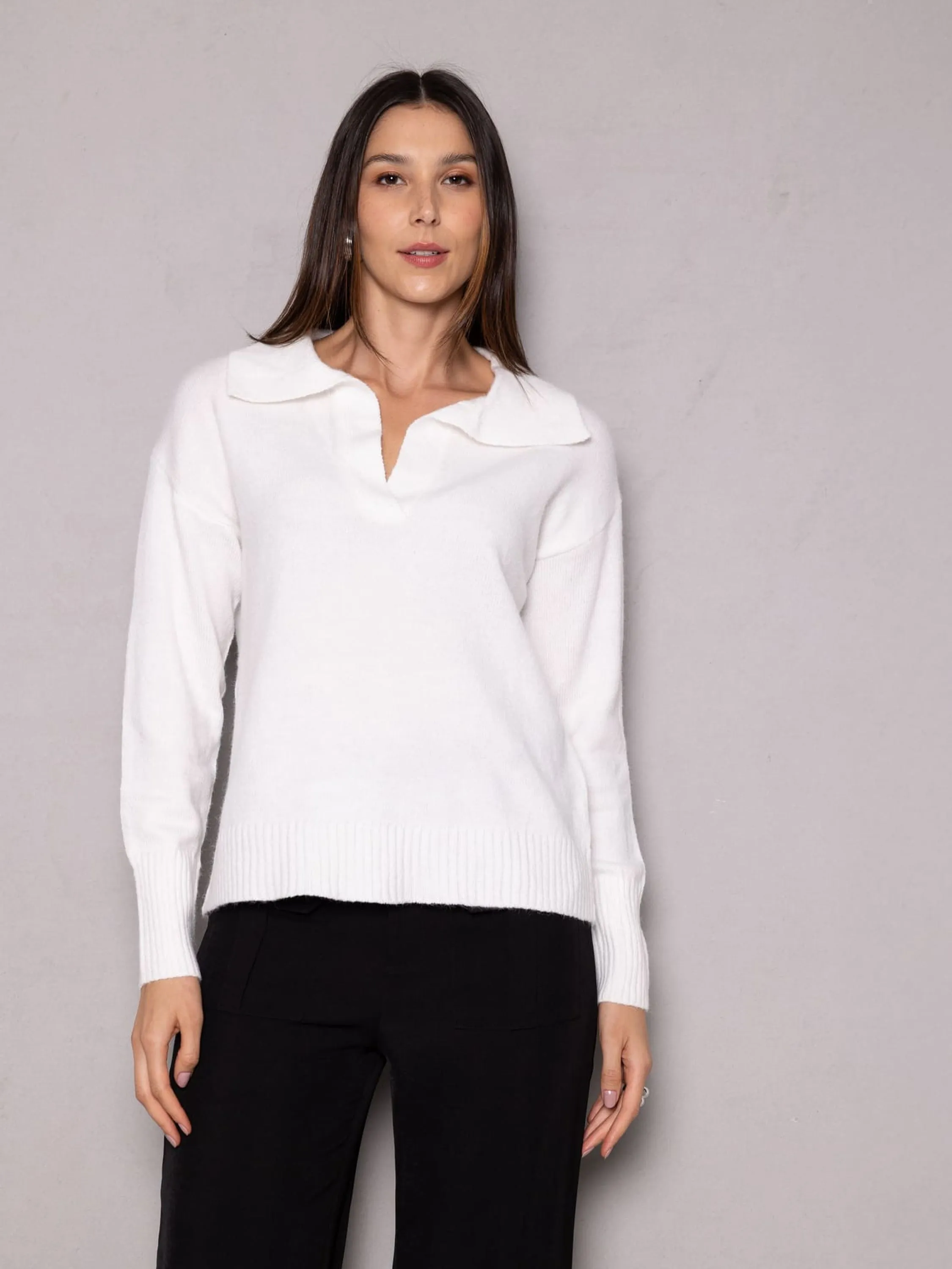 NA02- Tricot Polo Carmen