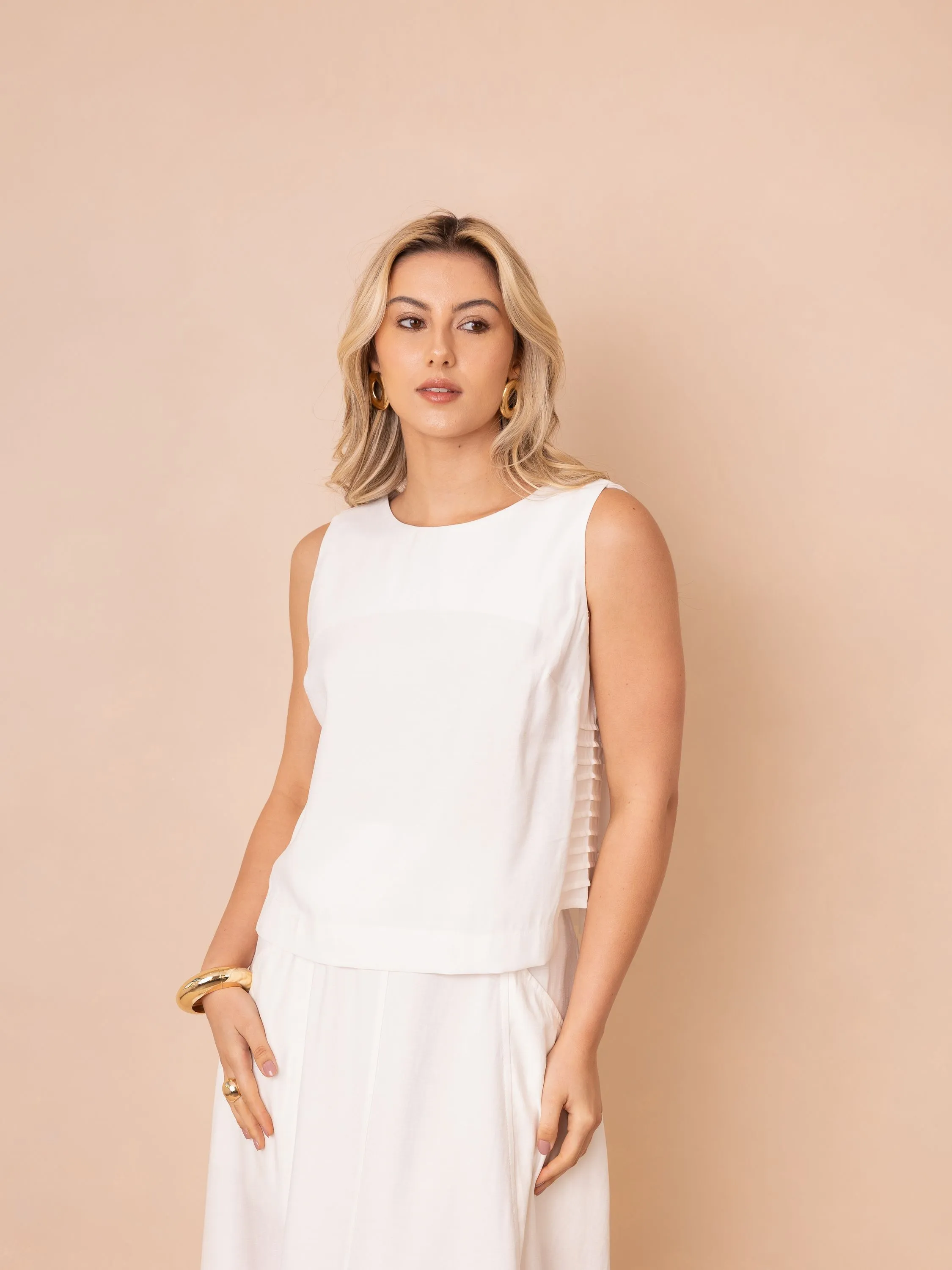 SML21 - Blusa Stella Alfaiataria slim