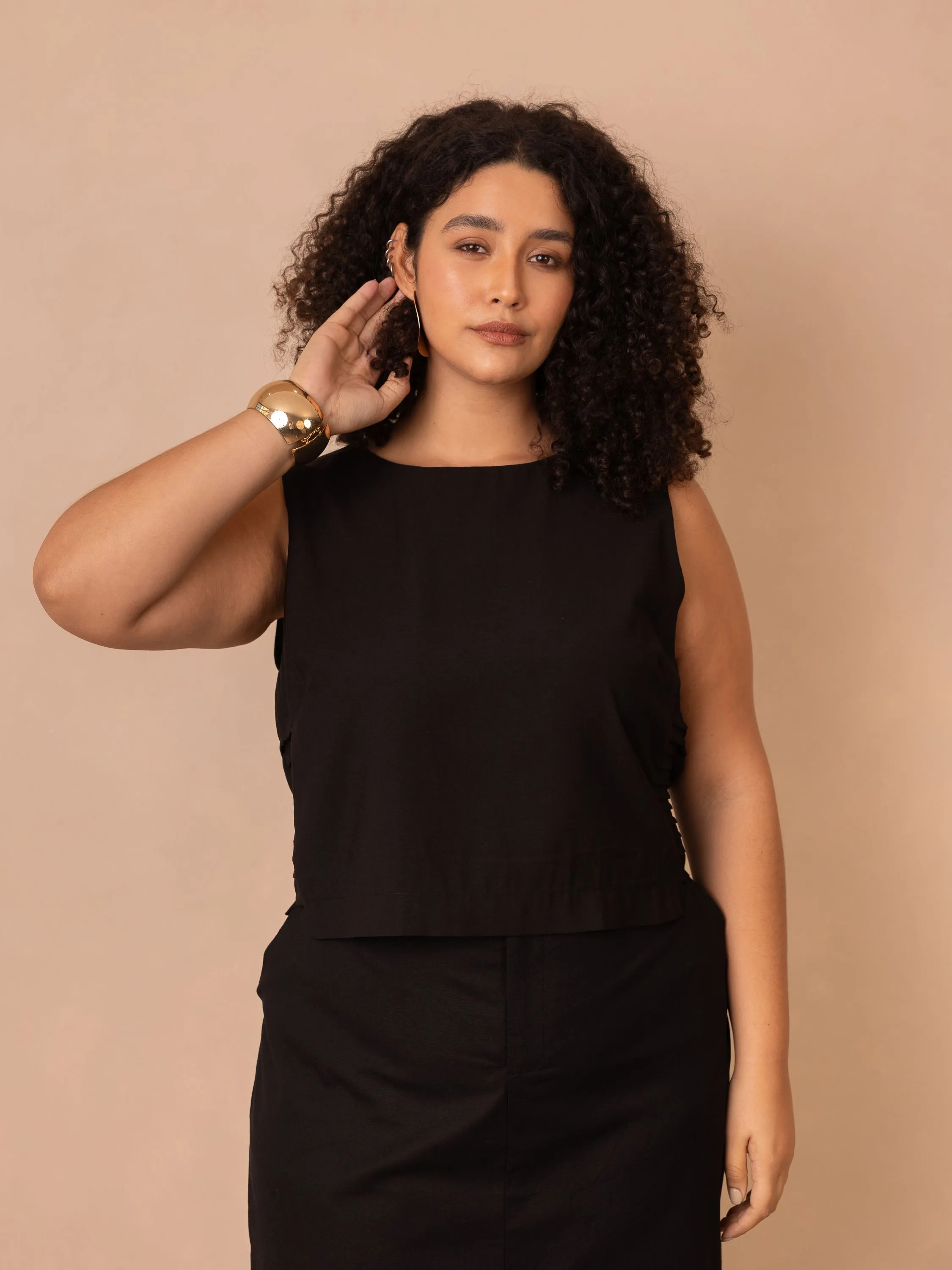 PLSML21 - Blusa Stella Alfaiataria Plus