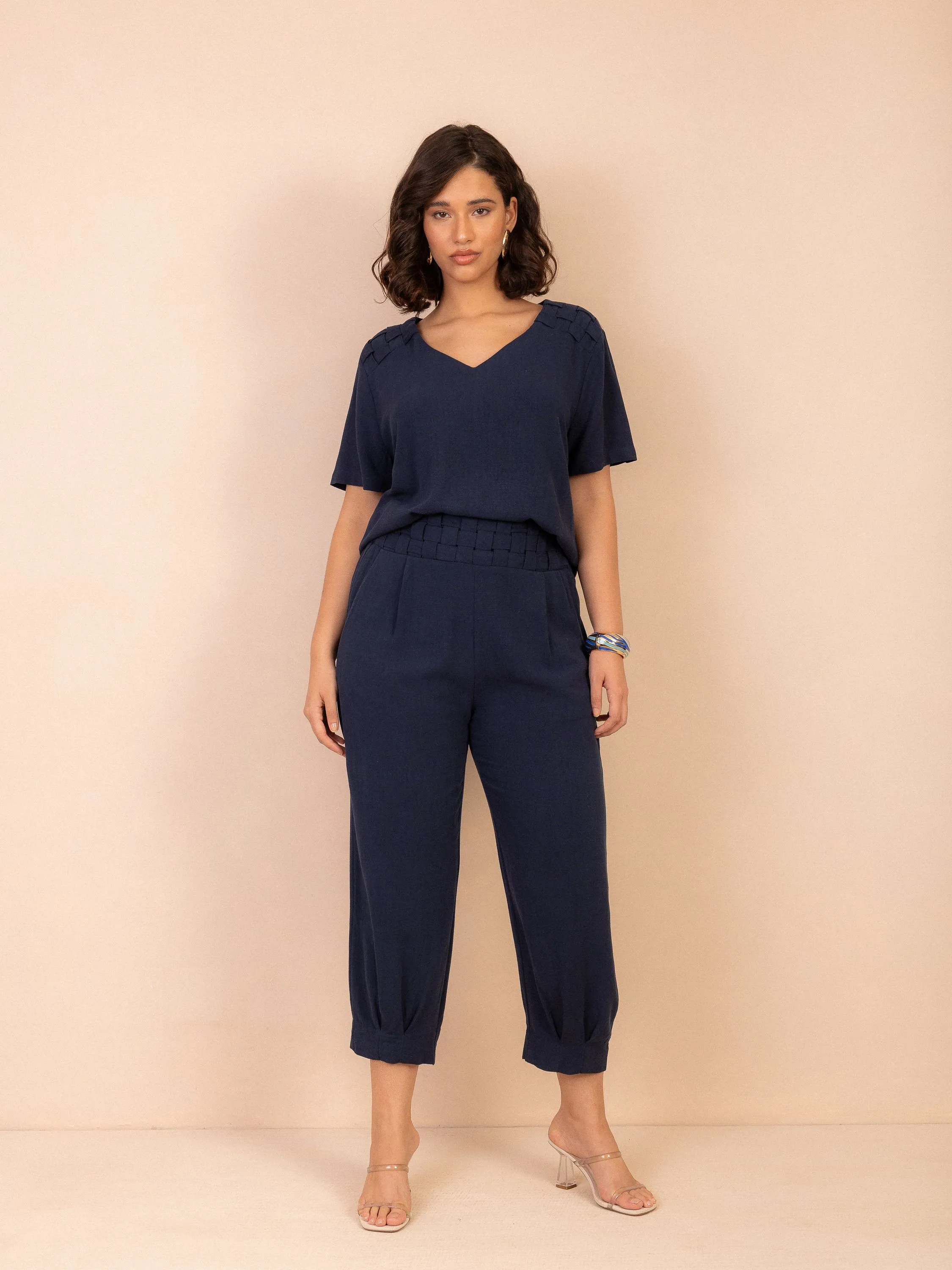 PL11 - Conjunto Plus Malu Blusa e Calça