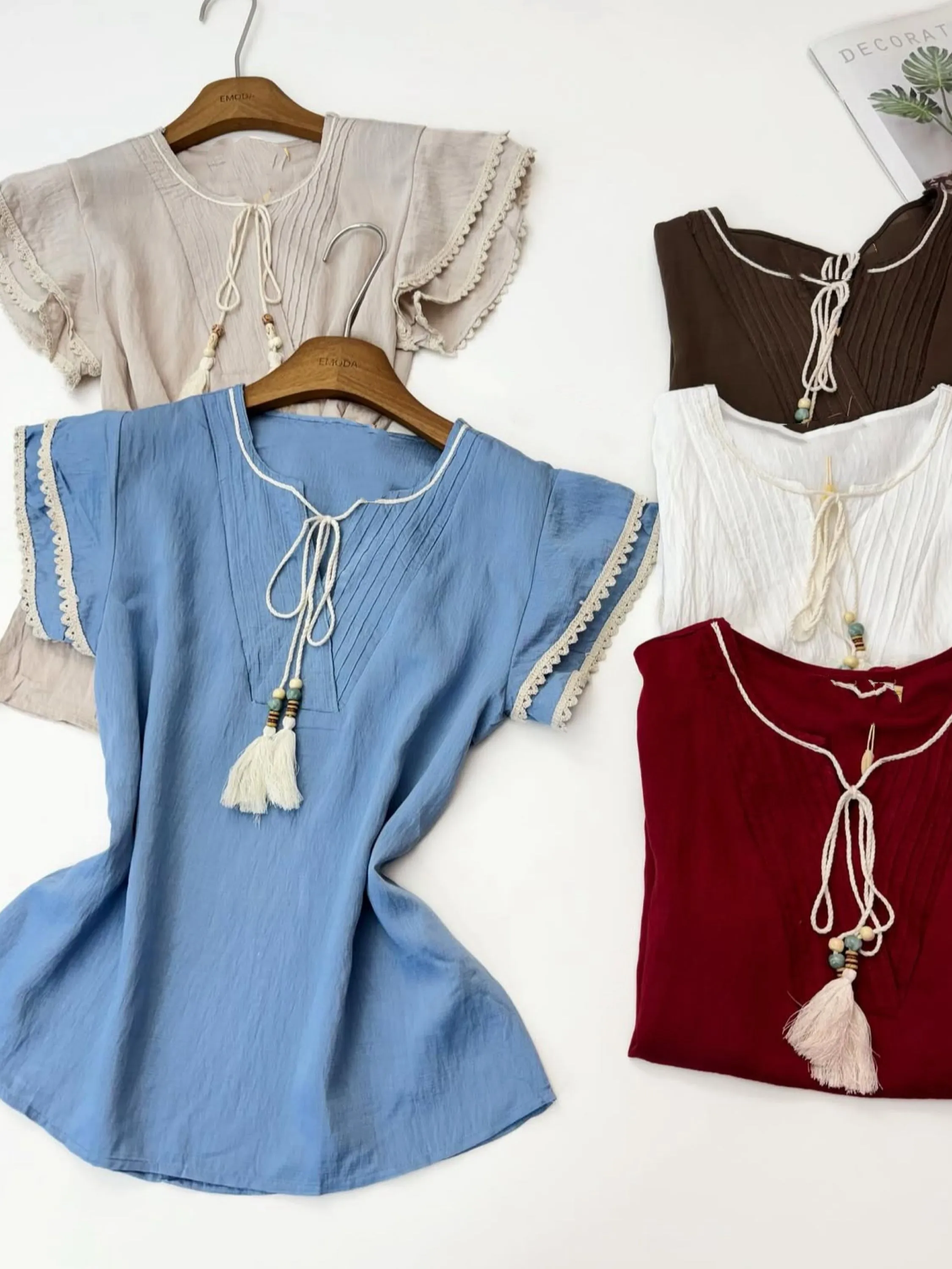 Blusa com bordado importado pedro ji