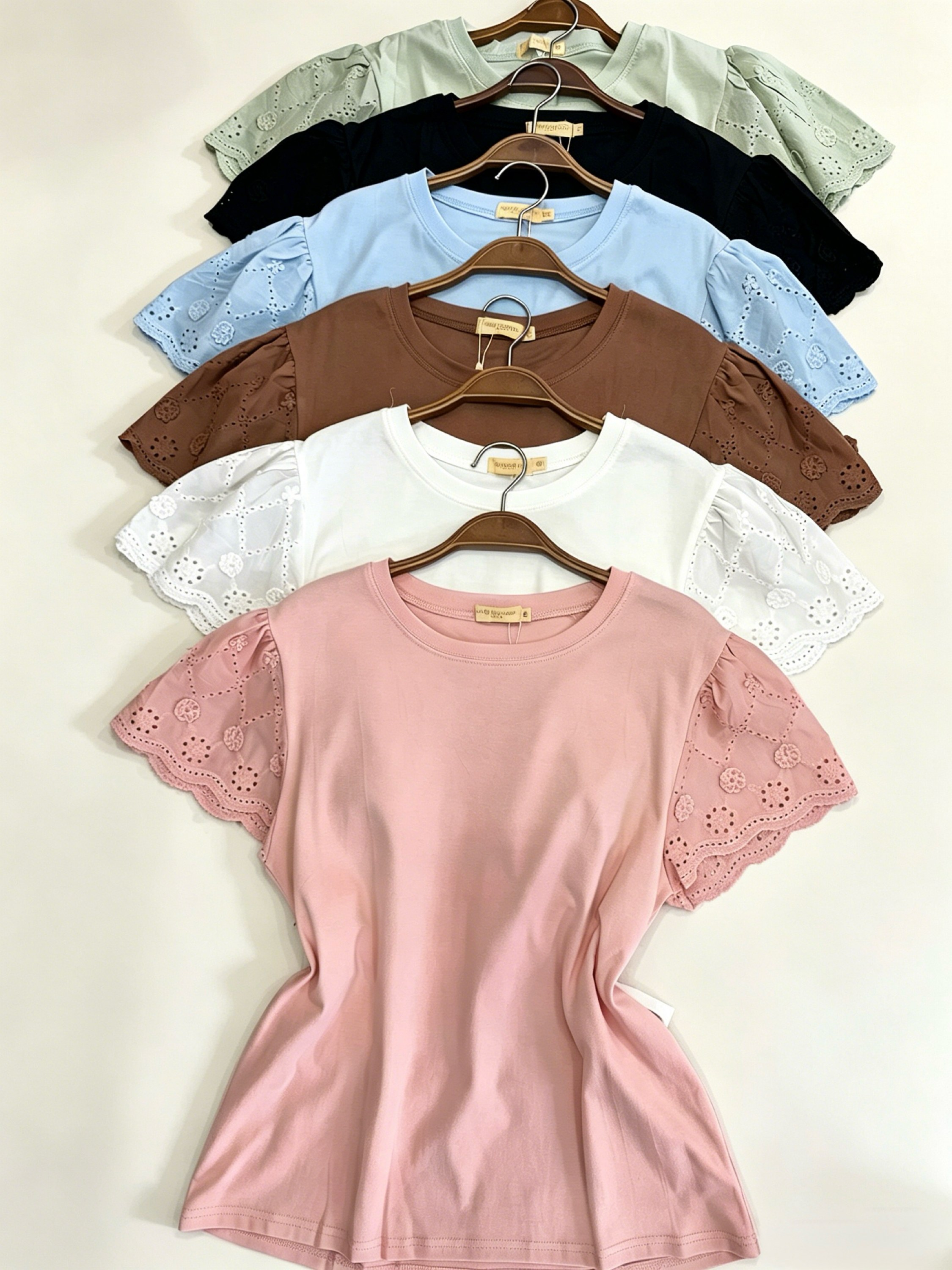 Blusa de algodão com leise (plus )importado Pedro ji