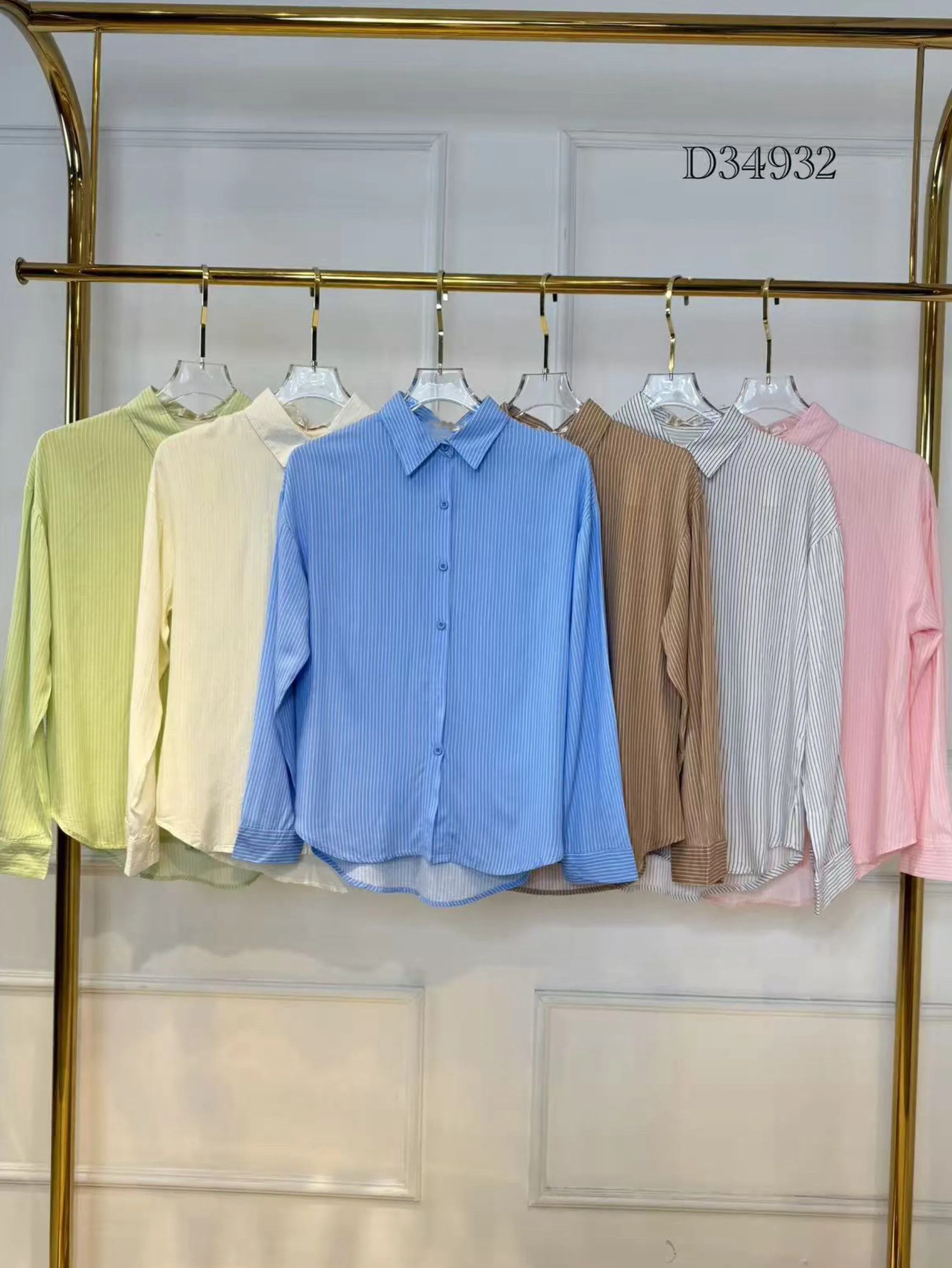 Blusa de camisa listrada importado pedro ji