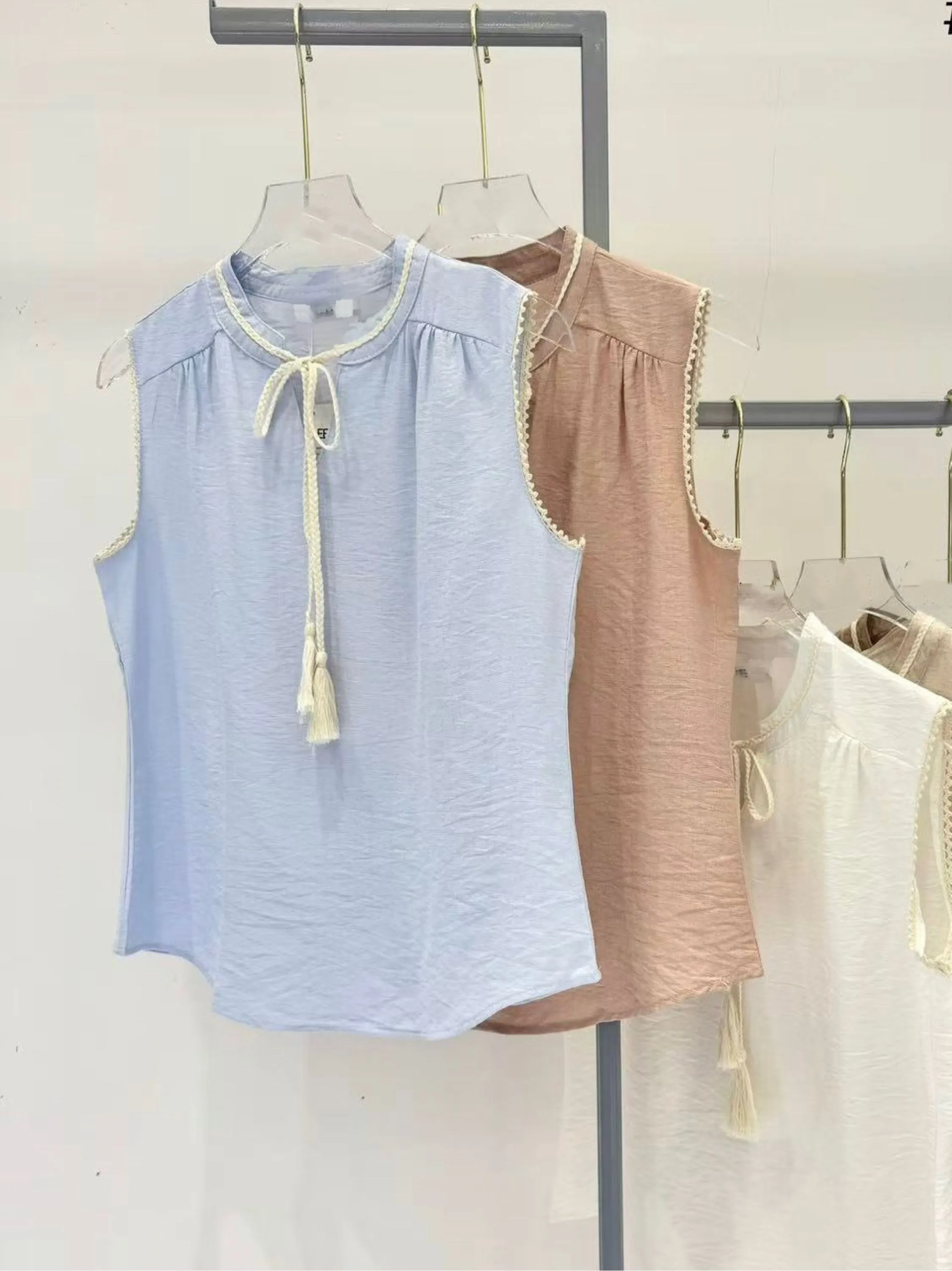 Blusa frente com amarrar importado pedro ji