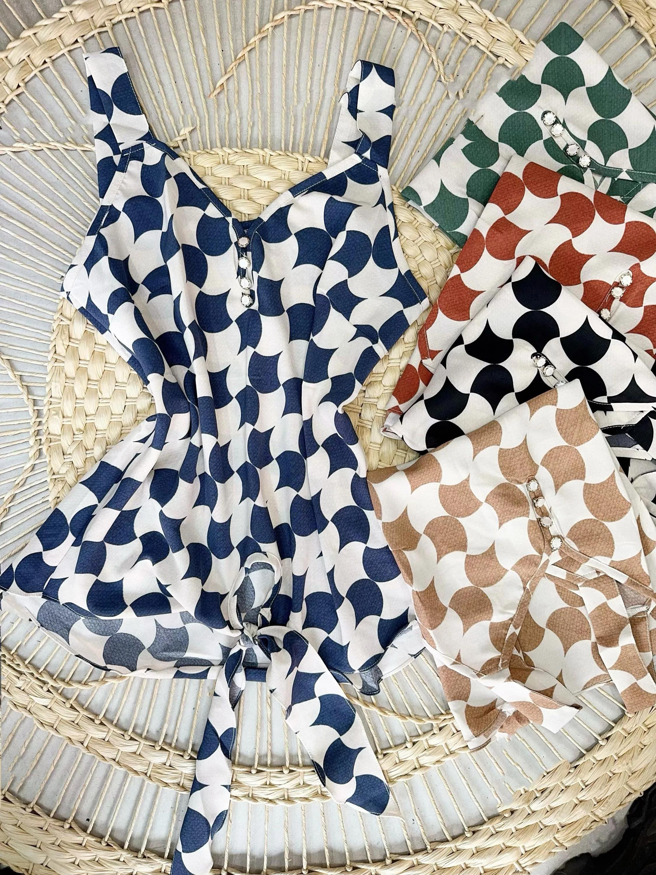 Regata de crepinho estampado pedro ji