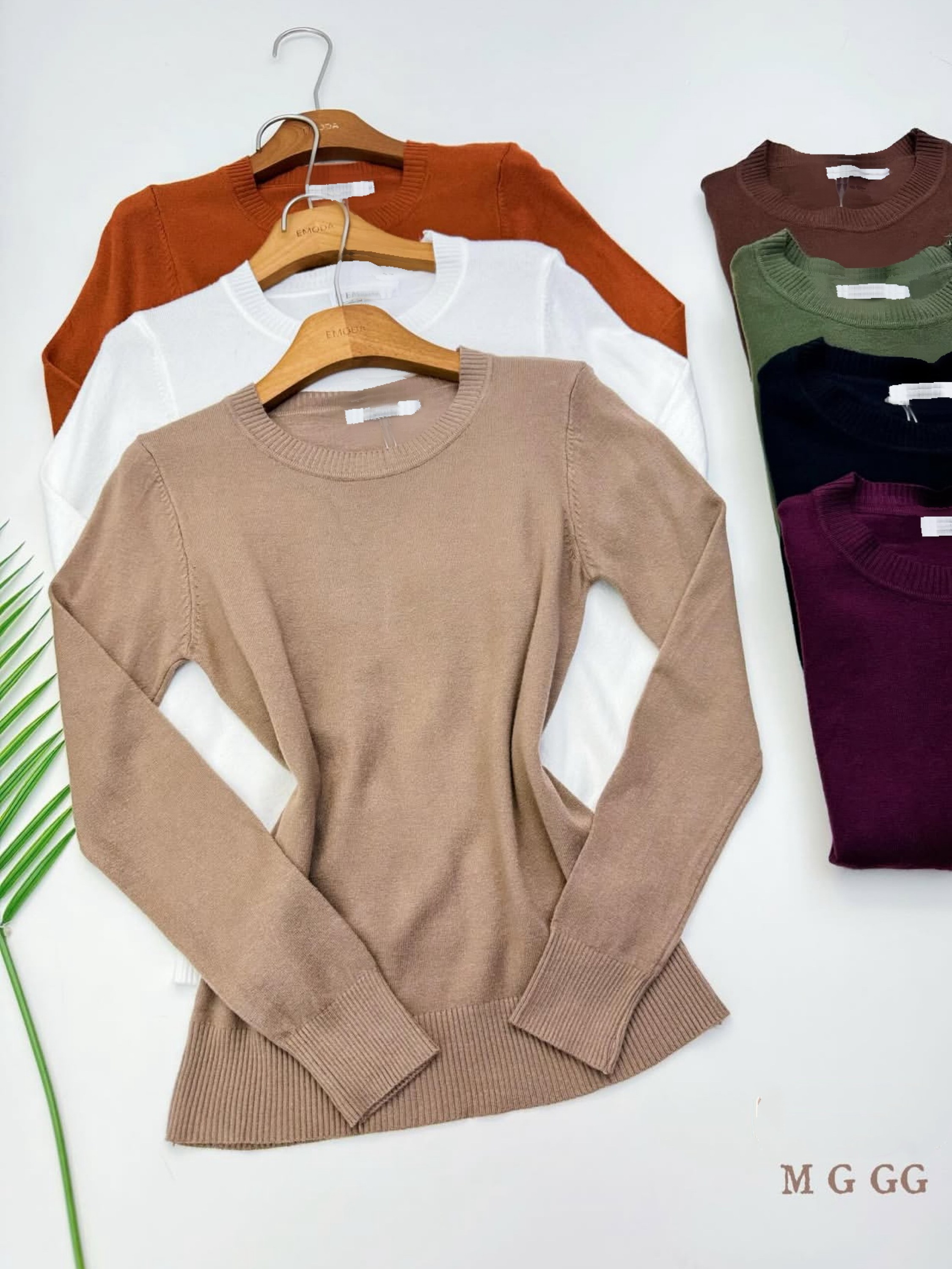 Blusa de cora redonda importado pedro ji