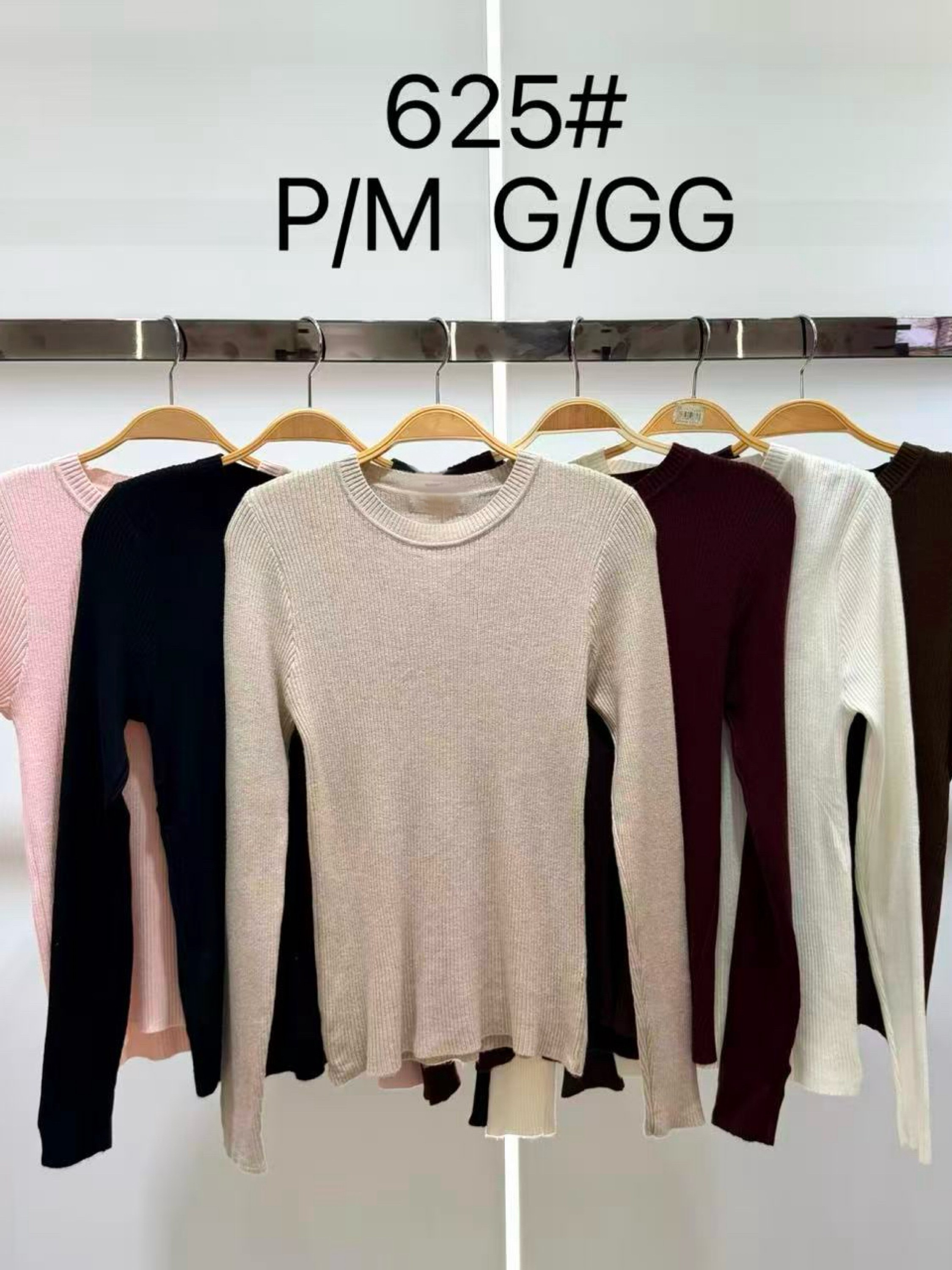 Blusa de modal canelada importado pedro ji