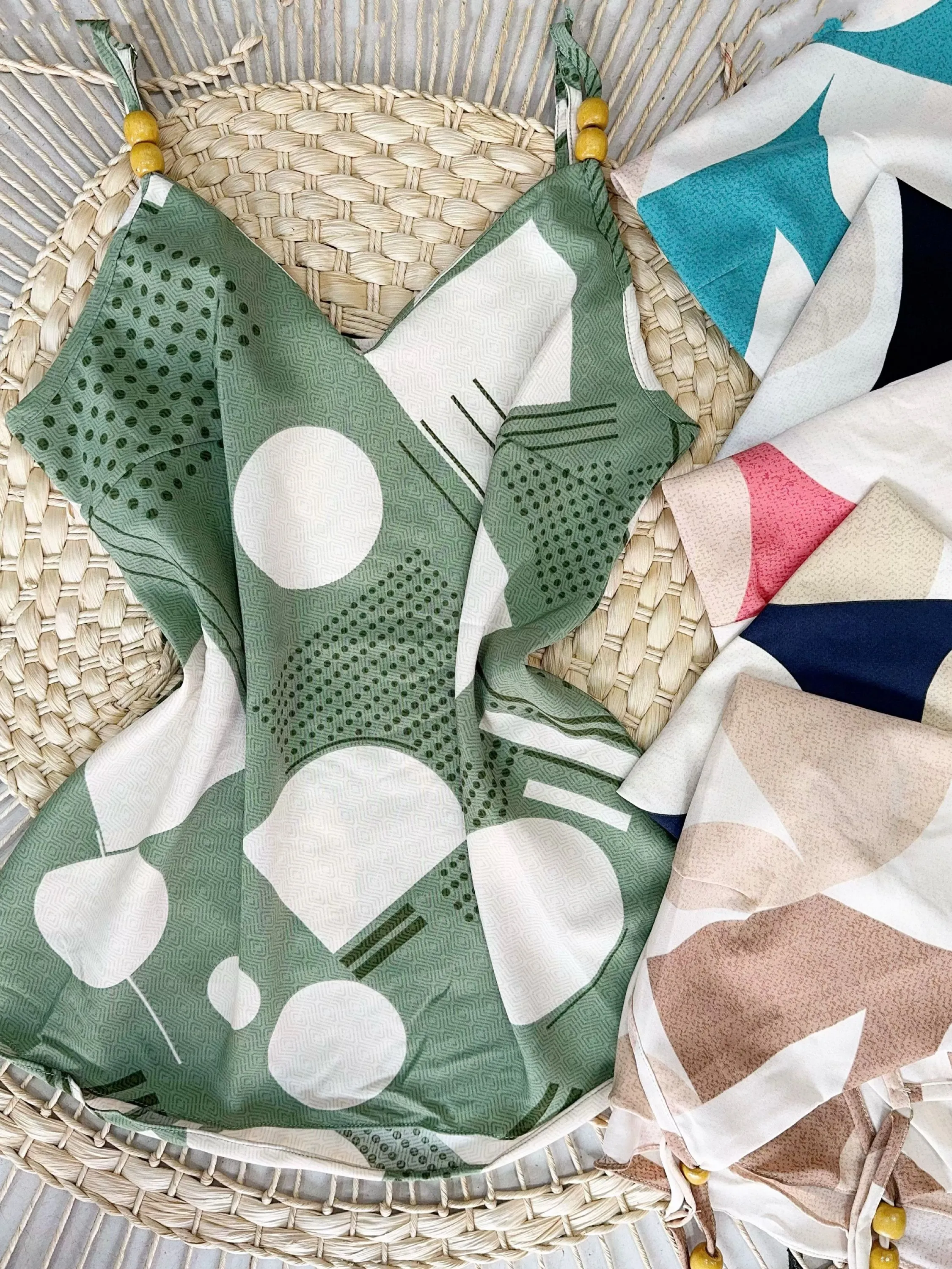 Regata de crepinho estampado pedro ji