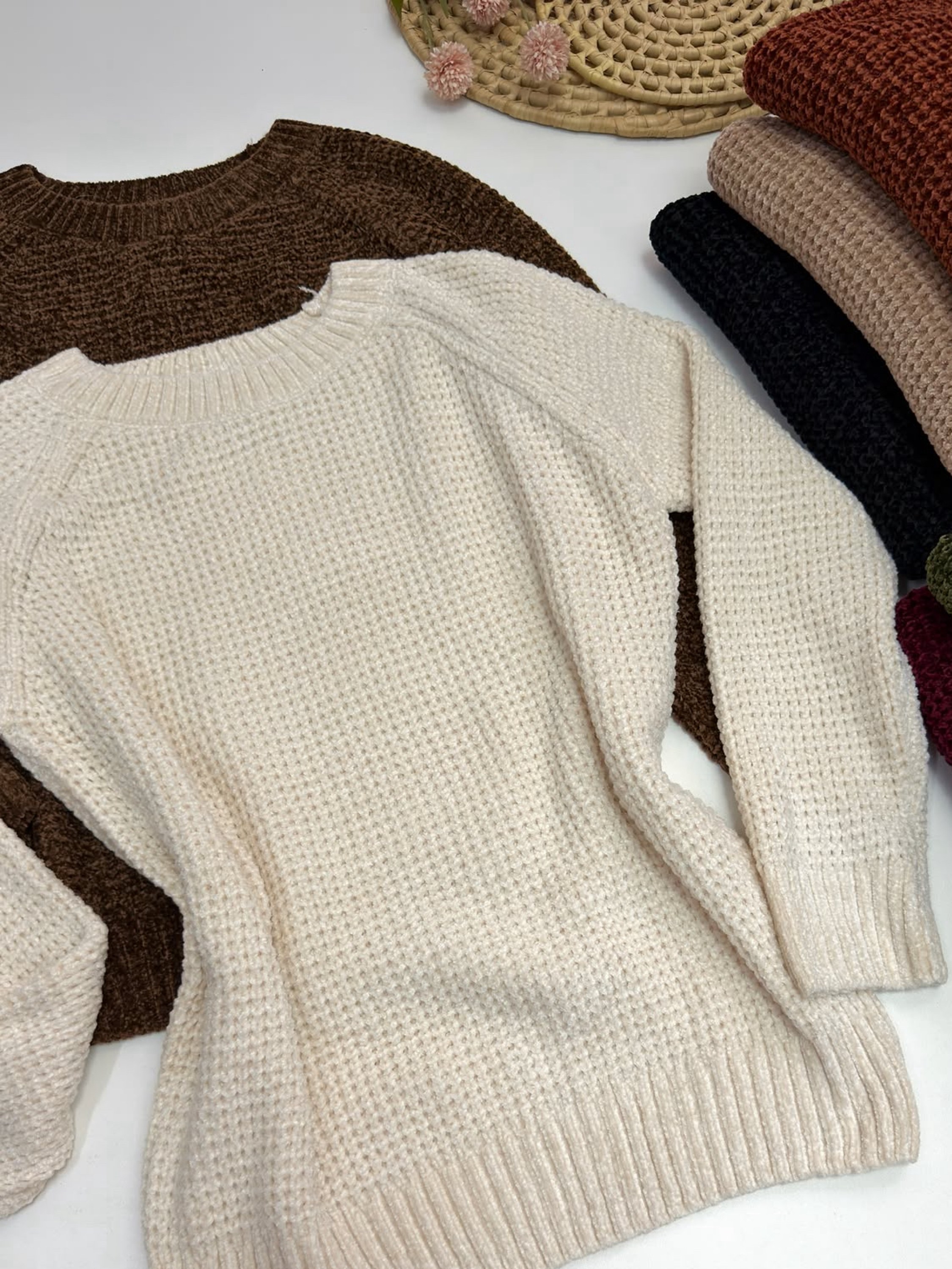 Blusa de chenile importado pedro ji