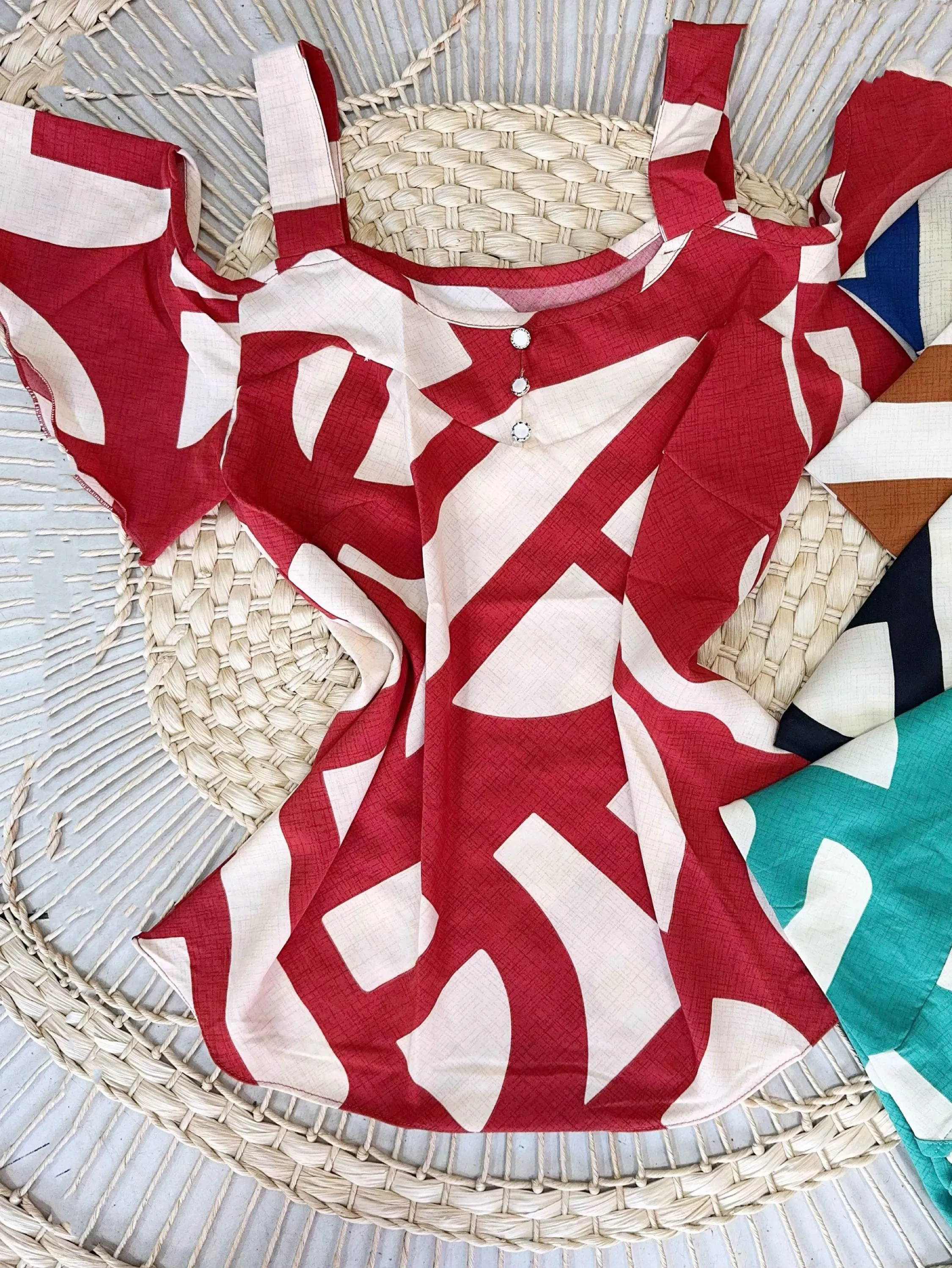 Regata de crepinho estampado pedro ji