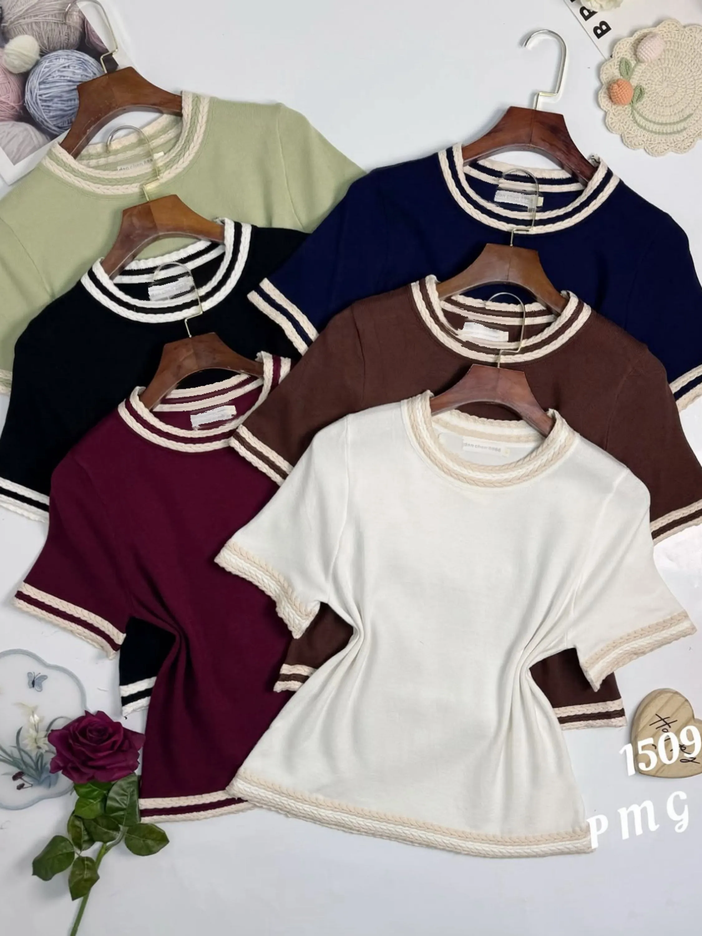 Blusa de modal trança importado pedro ji