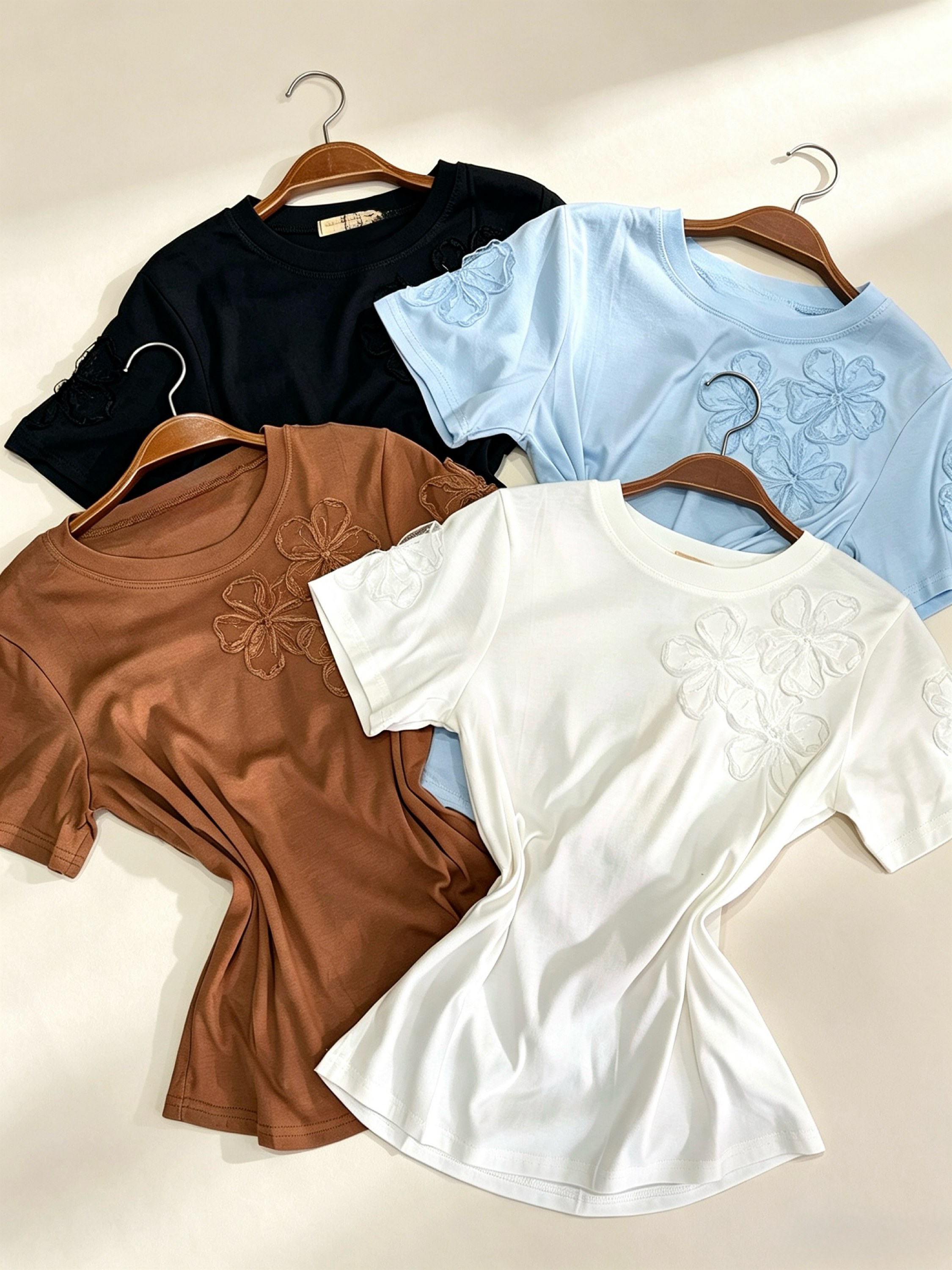 Blusa de algodão com renda importado Pedro ji