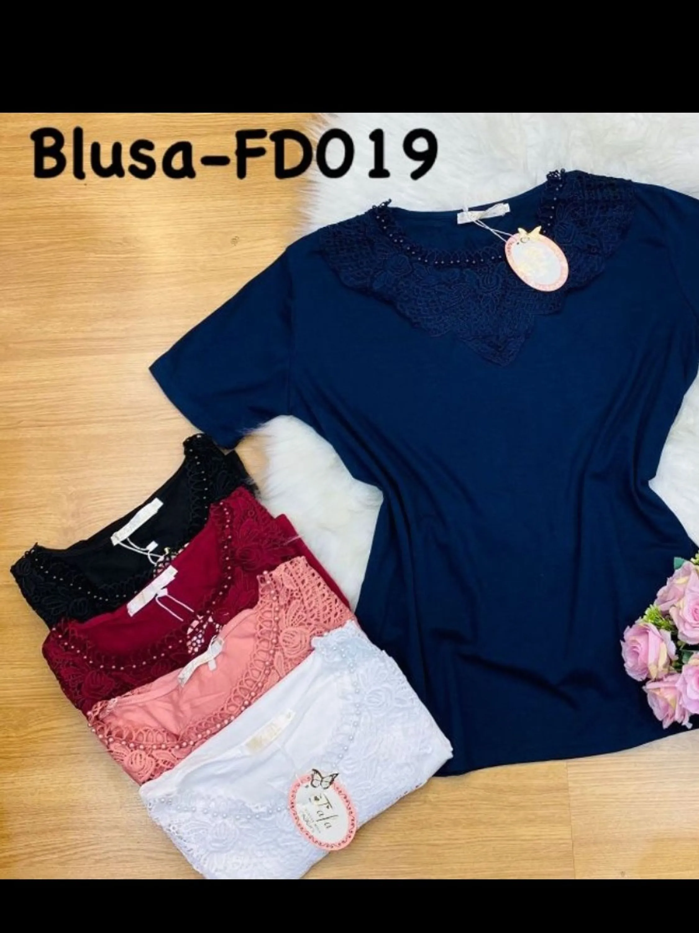 Blusa Manga curta FD019