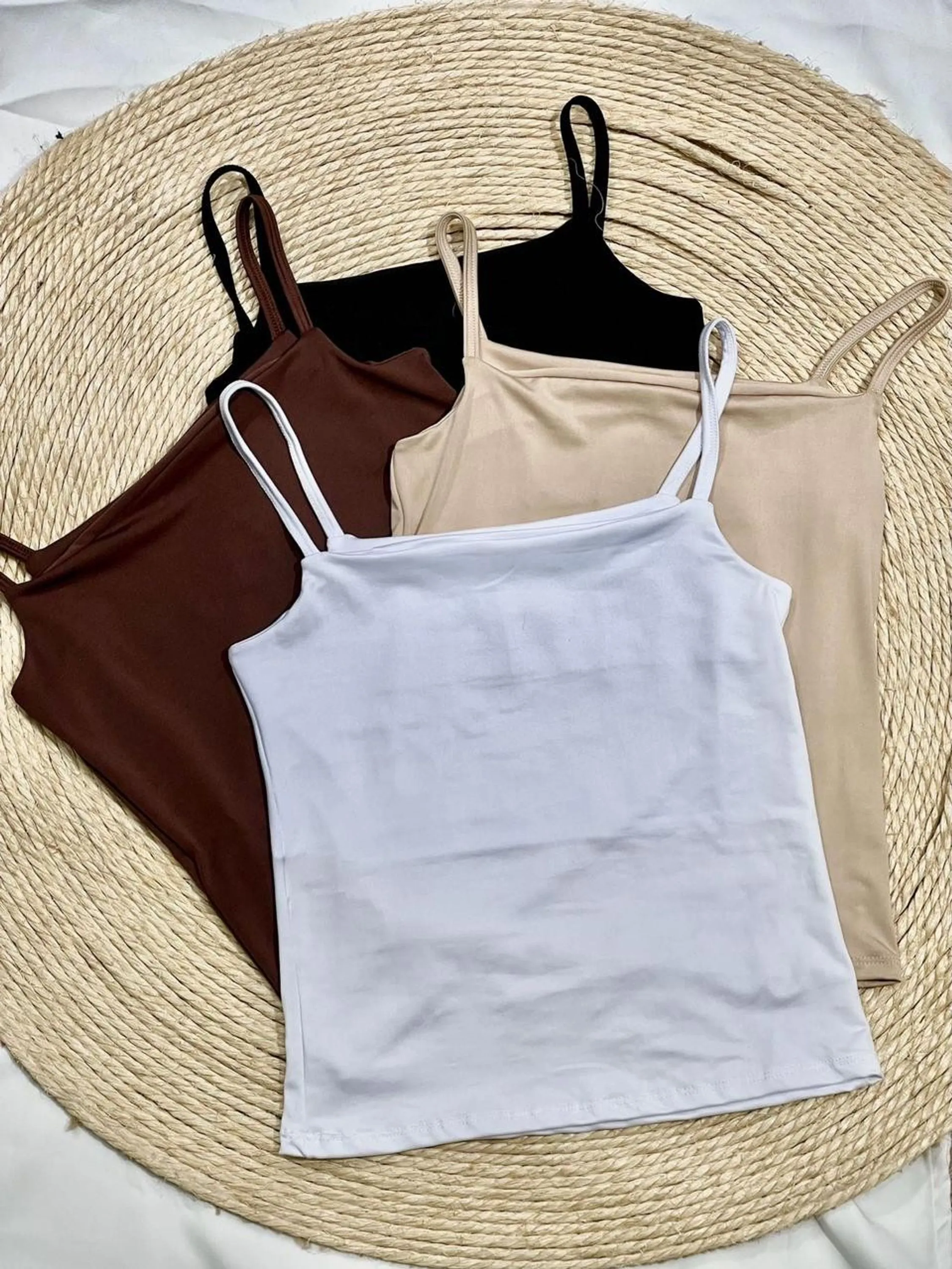 Blusa suplex básica de alcinha