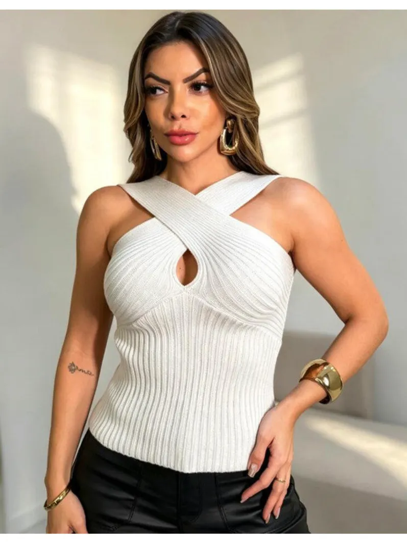 Blusa Modal Cruzada Promoção