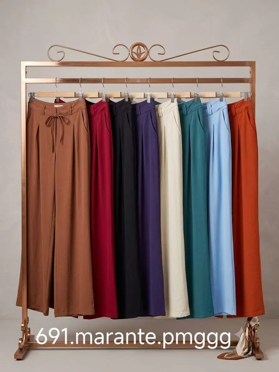 Calça Wide Leg Marante P M G GG XY-691