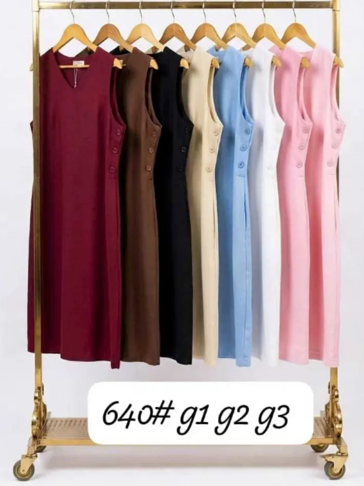 Vestido Twill Plusize G1 G2 G3 XY-640