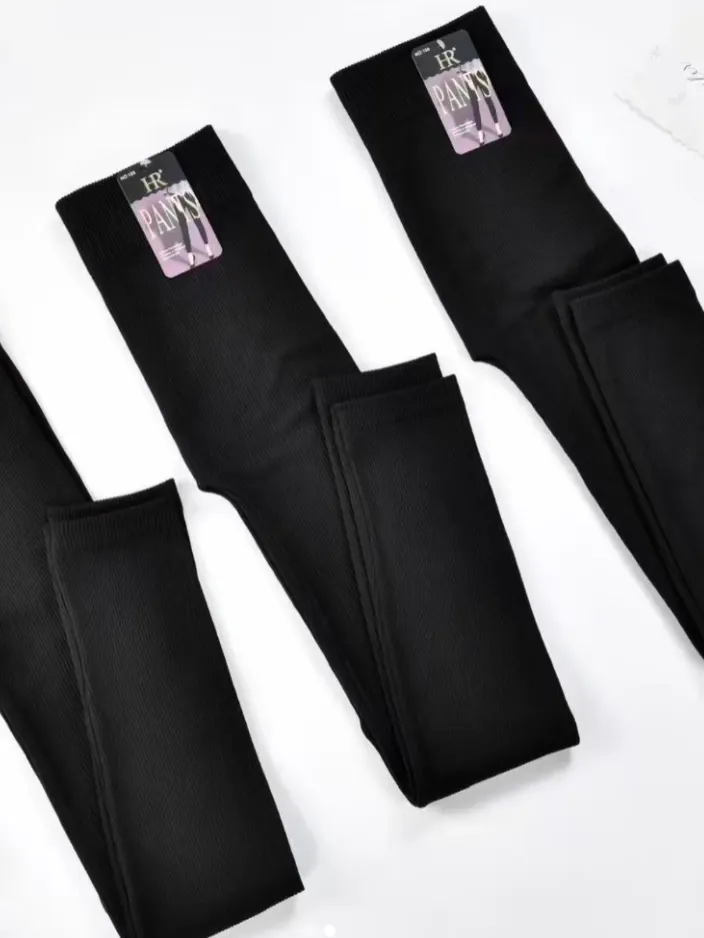 Calça Legging Peluciada Cintura Alta Inverno