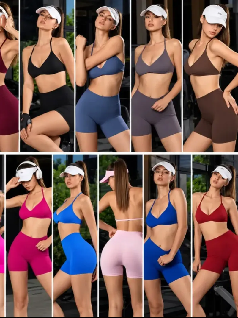 Conjunto Beach Tênis P M G #Mjx017 Academia