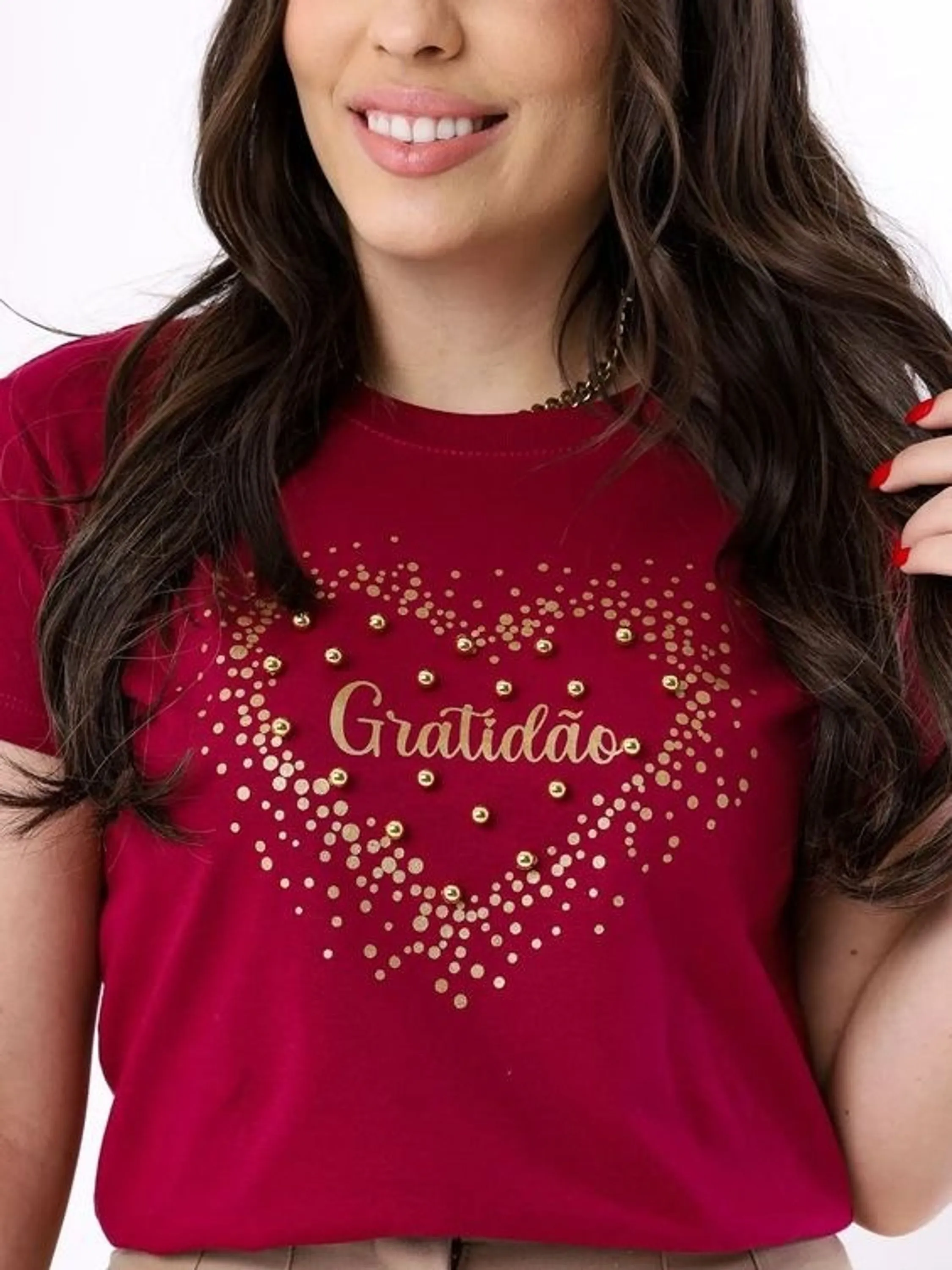 PROMOÇÃO T'shirt "Gratidão"