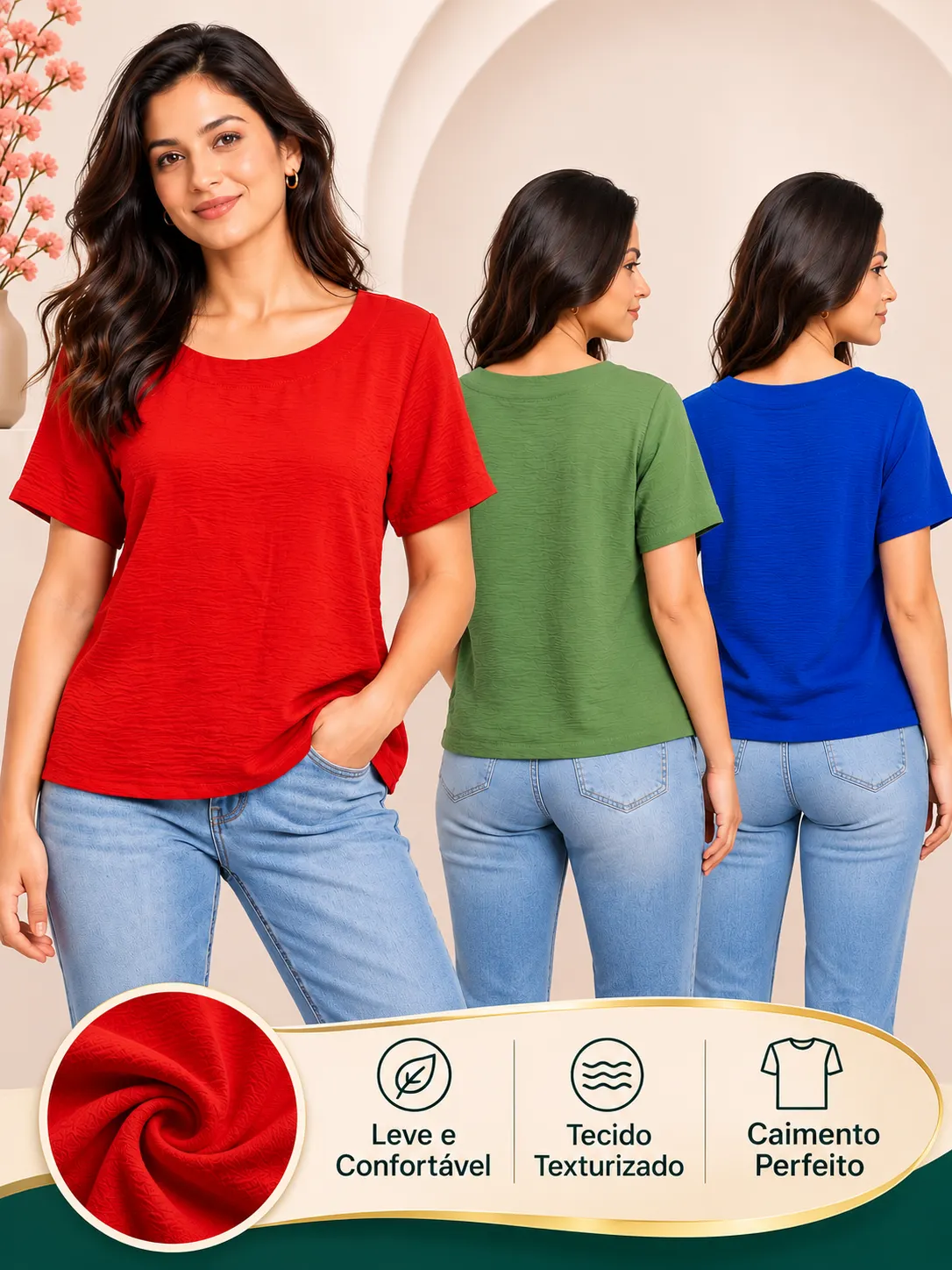 Blusa Básica Confortável