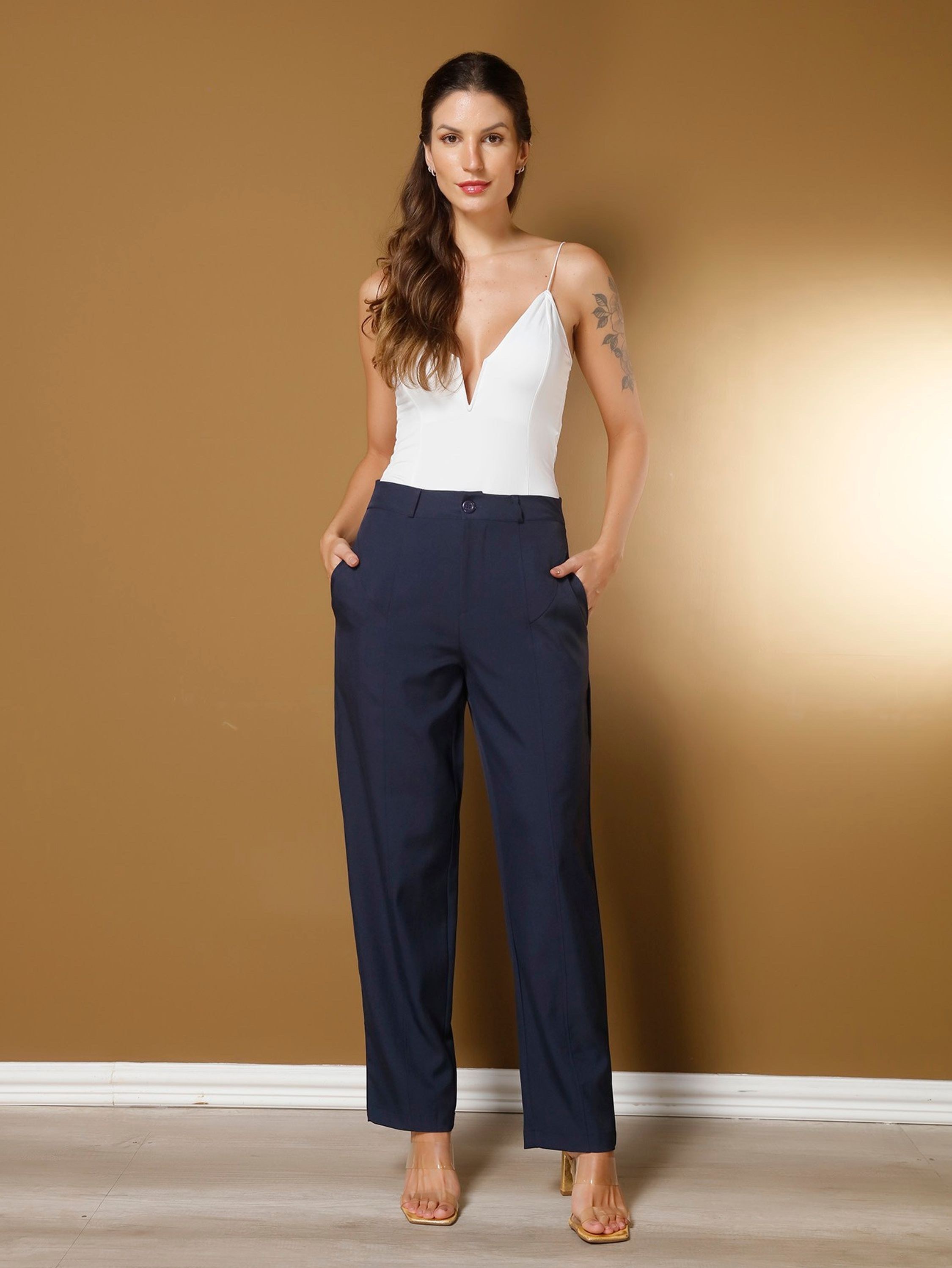 Calça Reta Alfaiataria XY-570