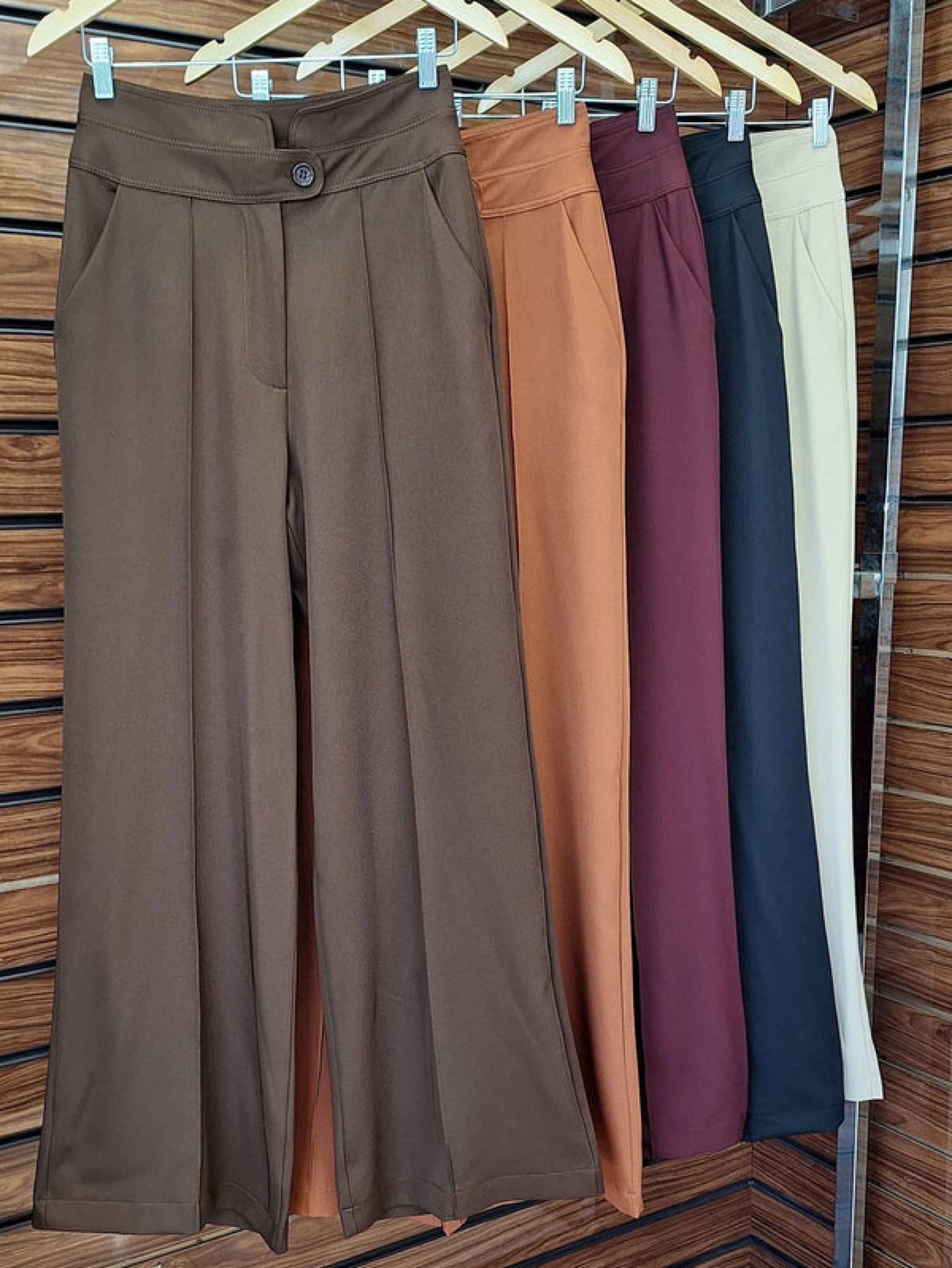 Calça Pantalona c/Vinco Twill FF-CAL-034-XY-590
