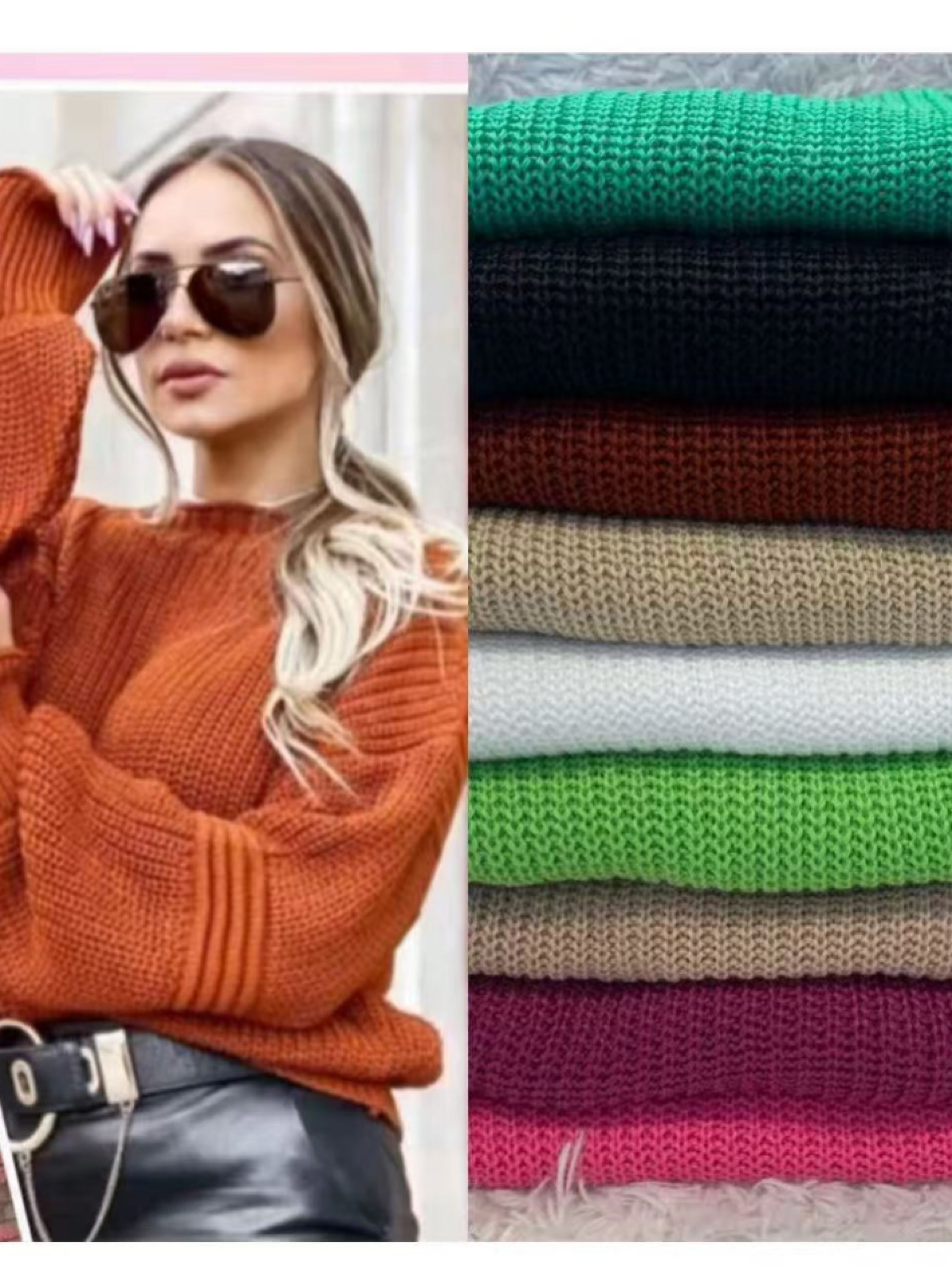 Suéter Trança Feminino Inverno