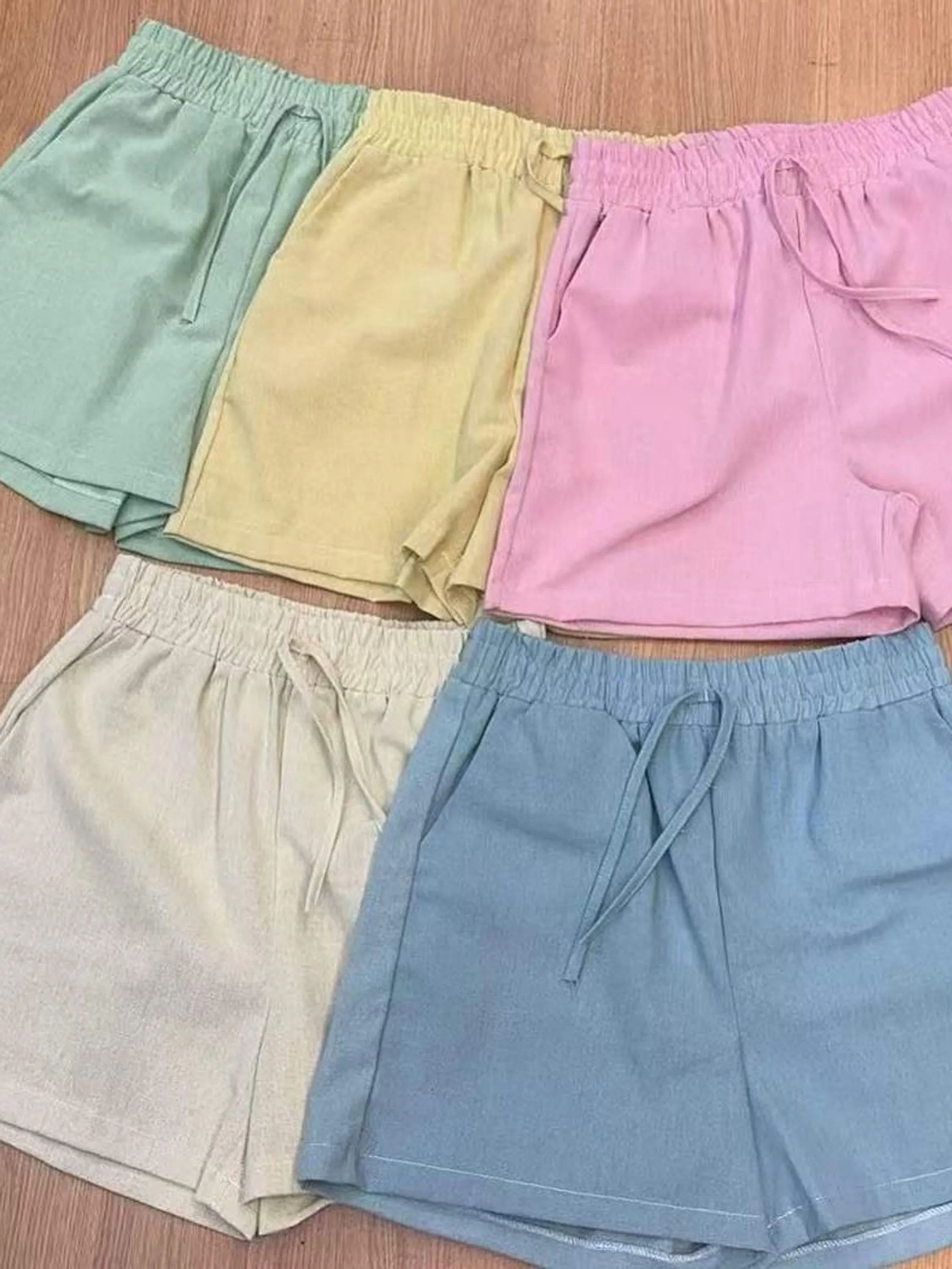 Shorts Linho