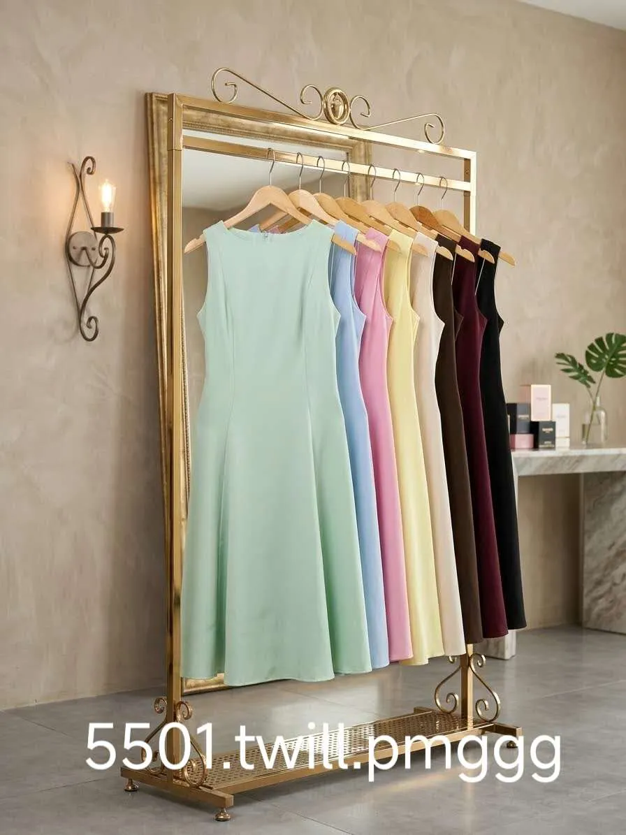Vestido Midi Twill P M G GG XY-5501