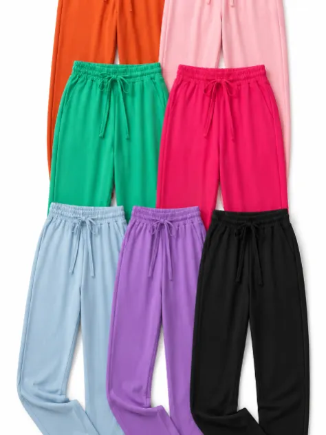 Calça Moletinho Corolido M G GG
