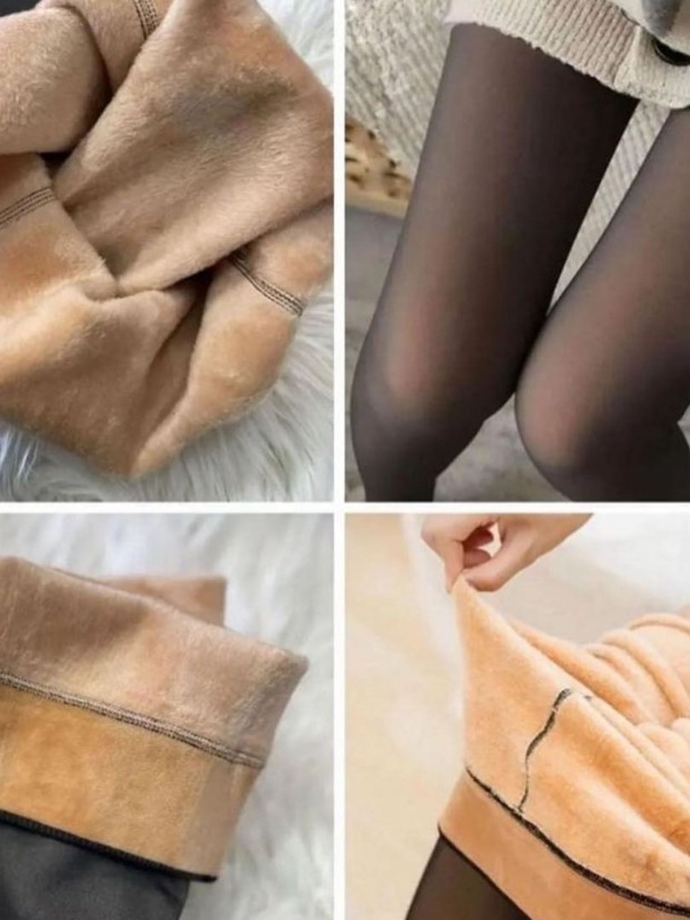 Meia calça translúcida